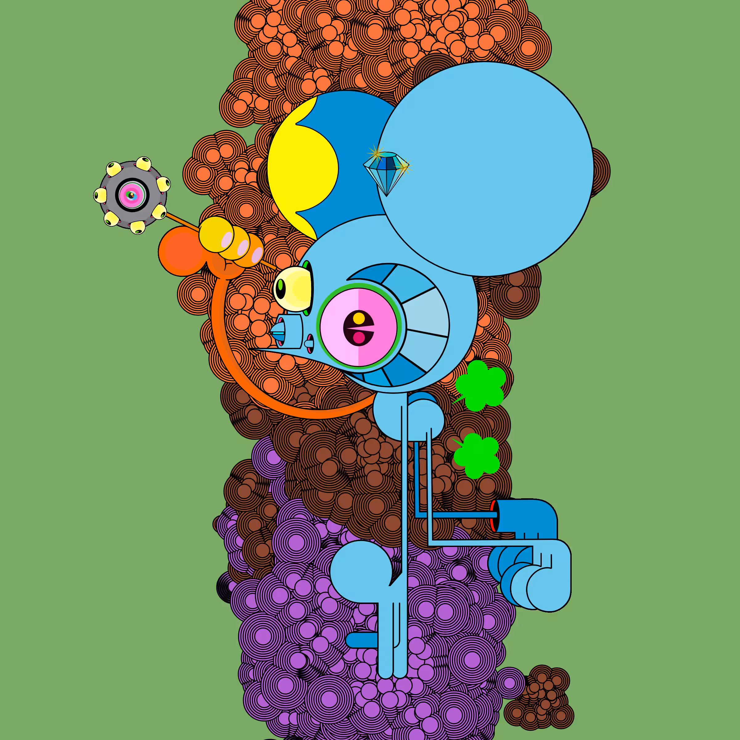 Neogen Space Monkeys #1063