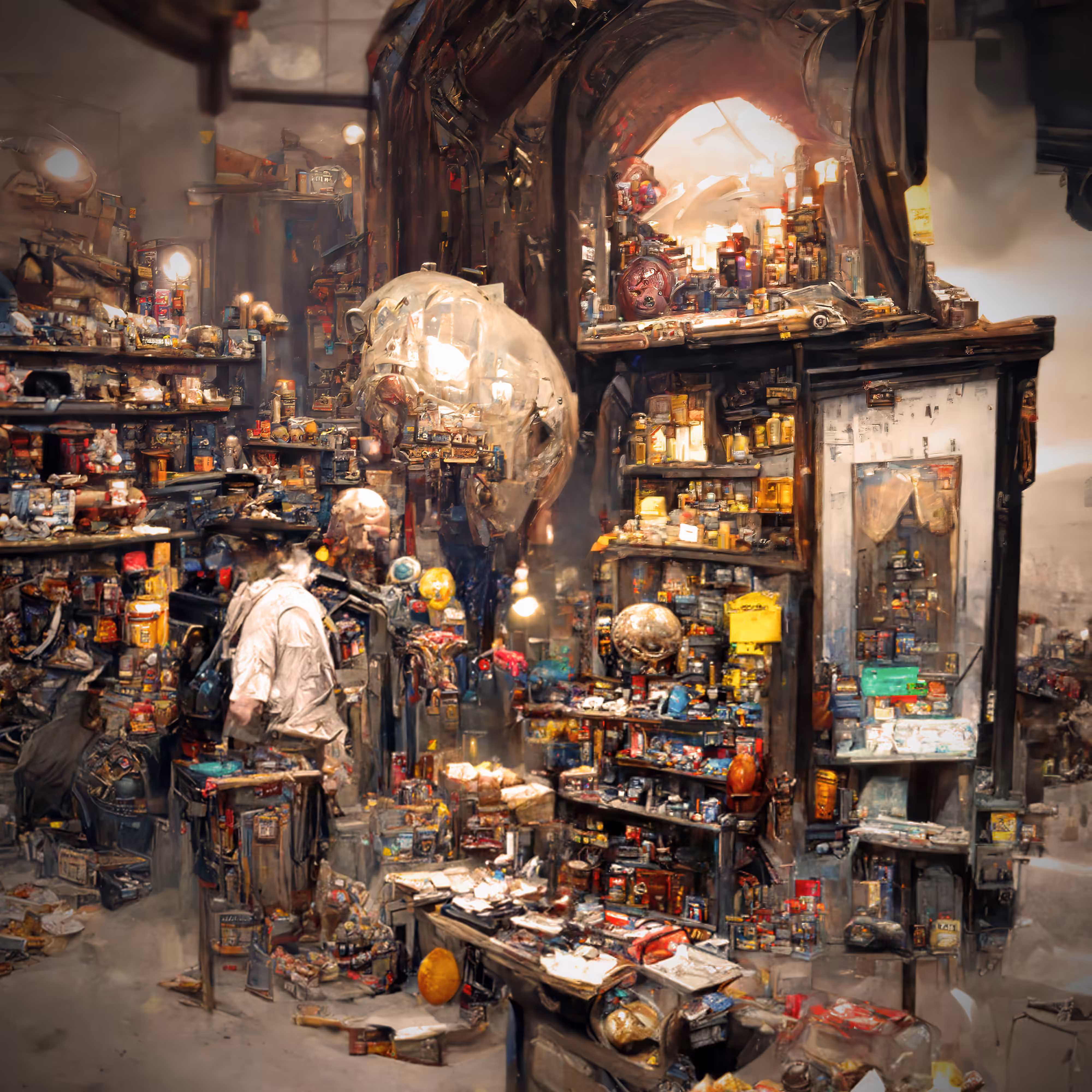 Journey #9 - Art supply in the shopping district Orion