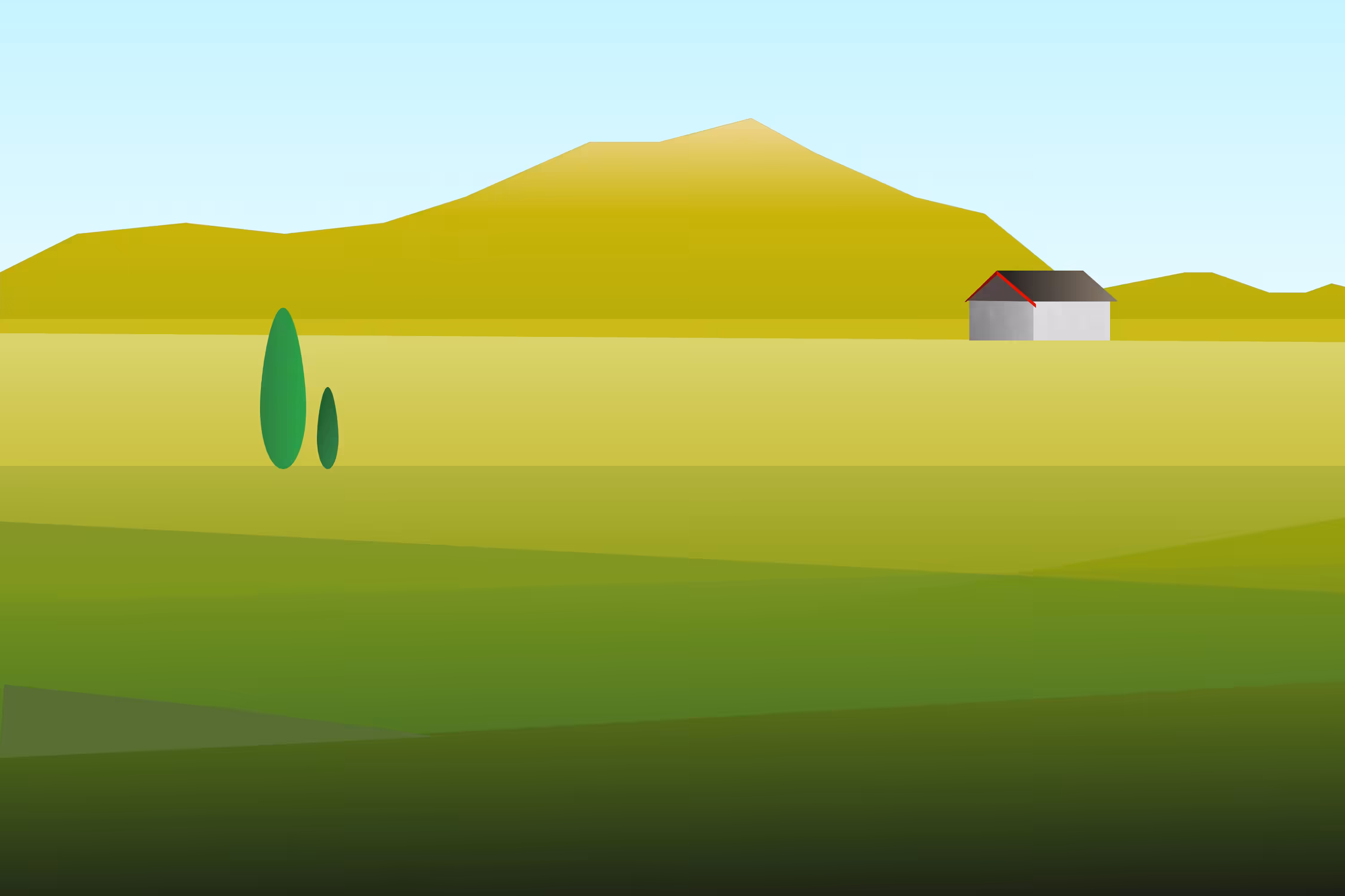 Far from the main road