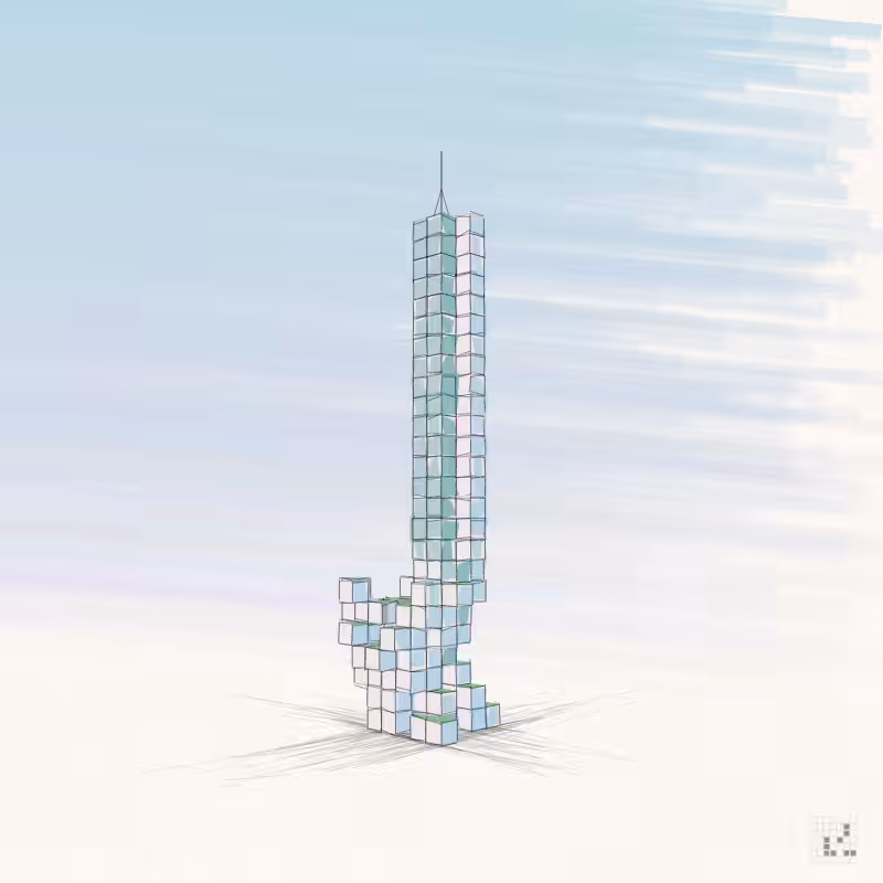 Cellular Skyscrapers #104