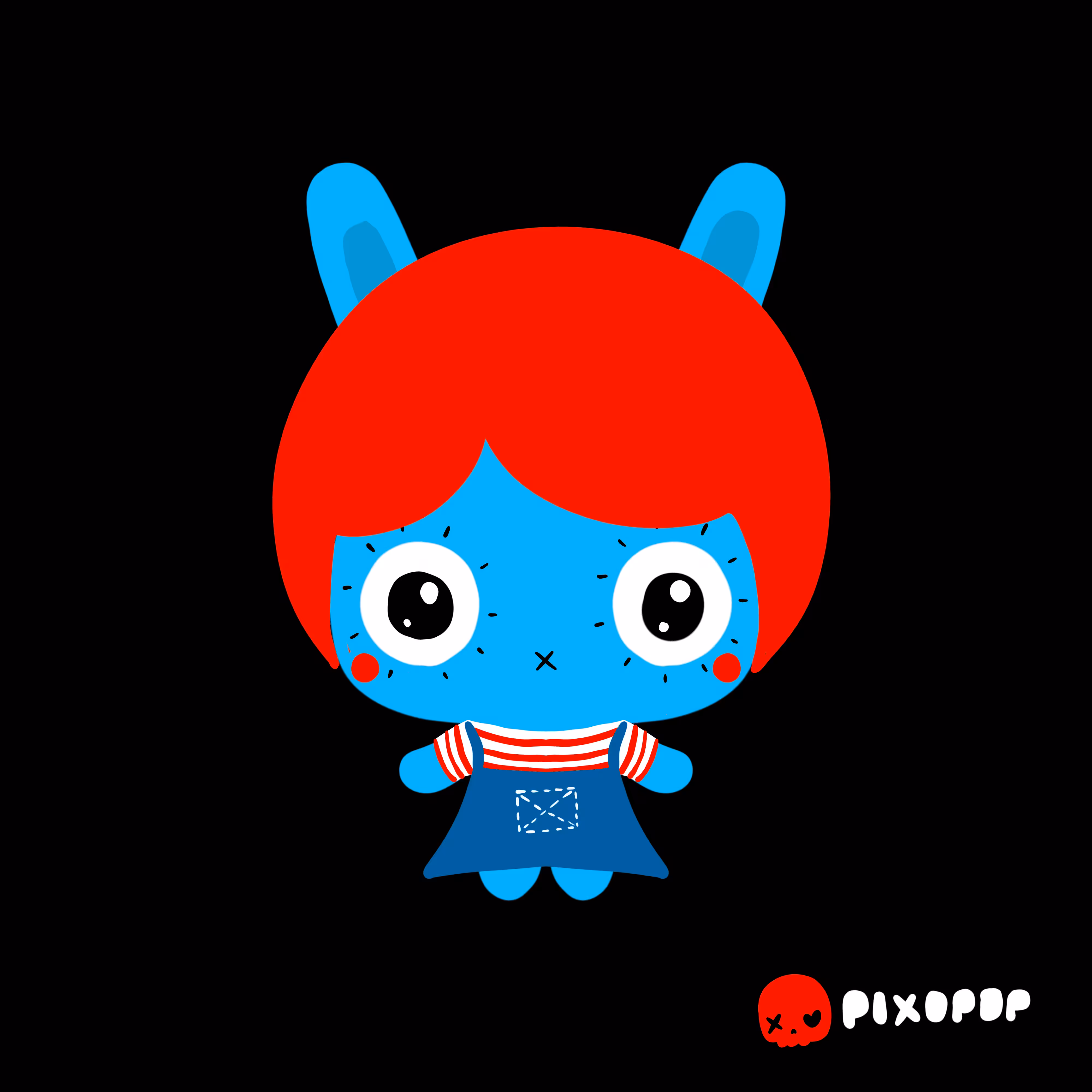 PIXOPOP CUTIES: Stitch Bunny #87