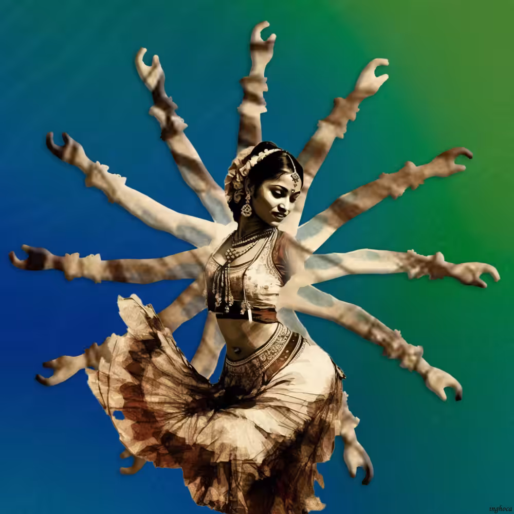 Pinwheel 117 Bodhisattva dancer