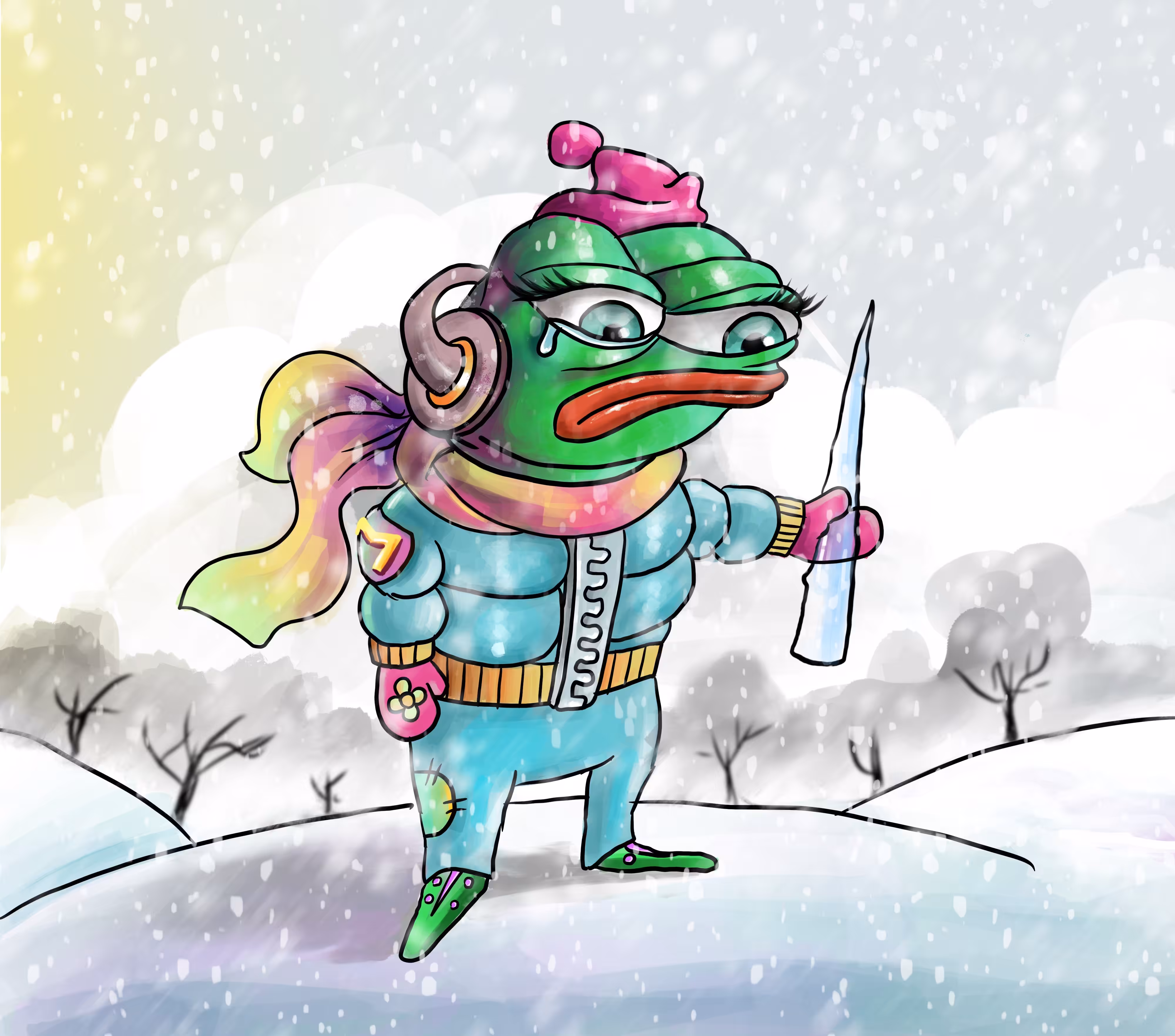 SAD WINTER PEPE