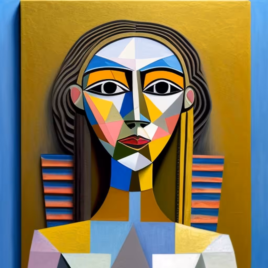 Cubist #55 (Princess)