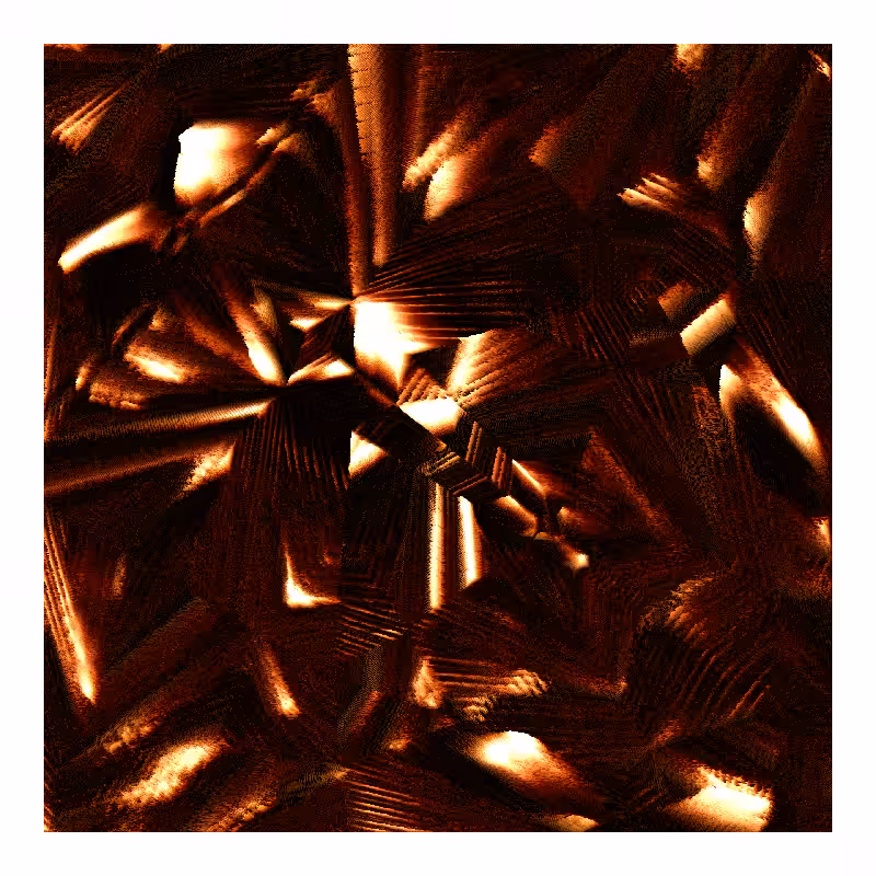 Lines and reflections, burn. #55