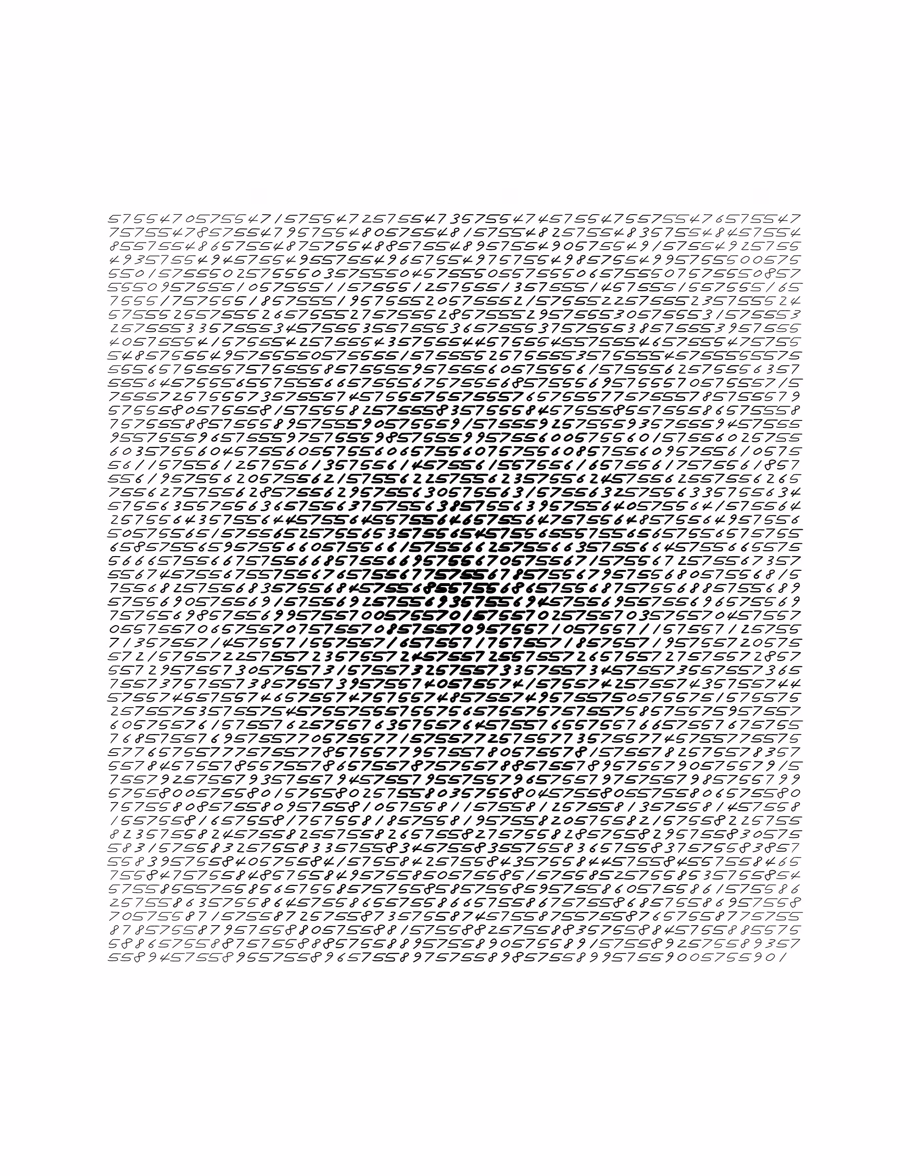 Endless (5,607,250 to Infinity) #489