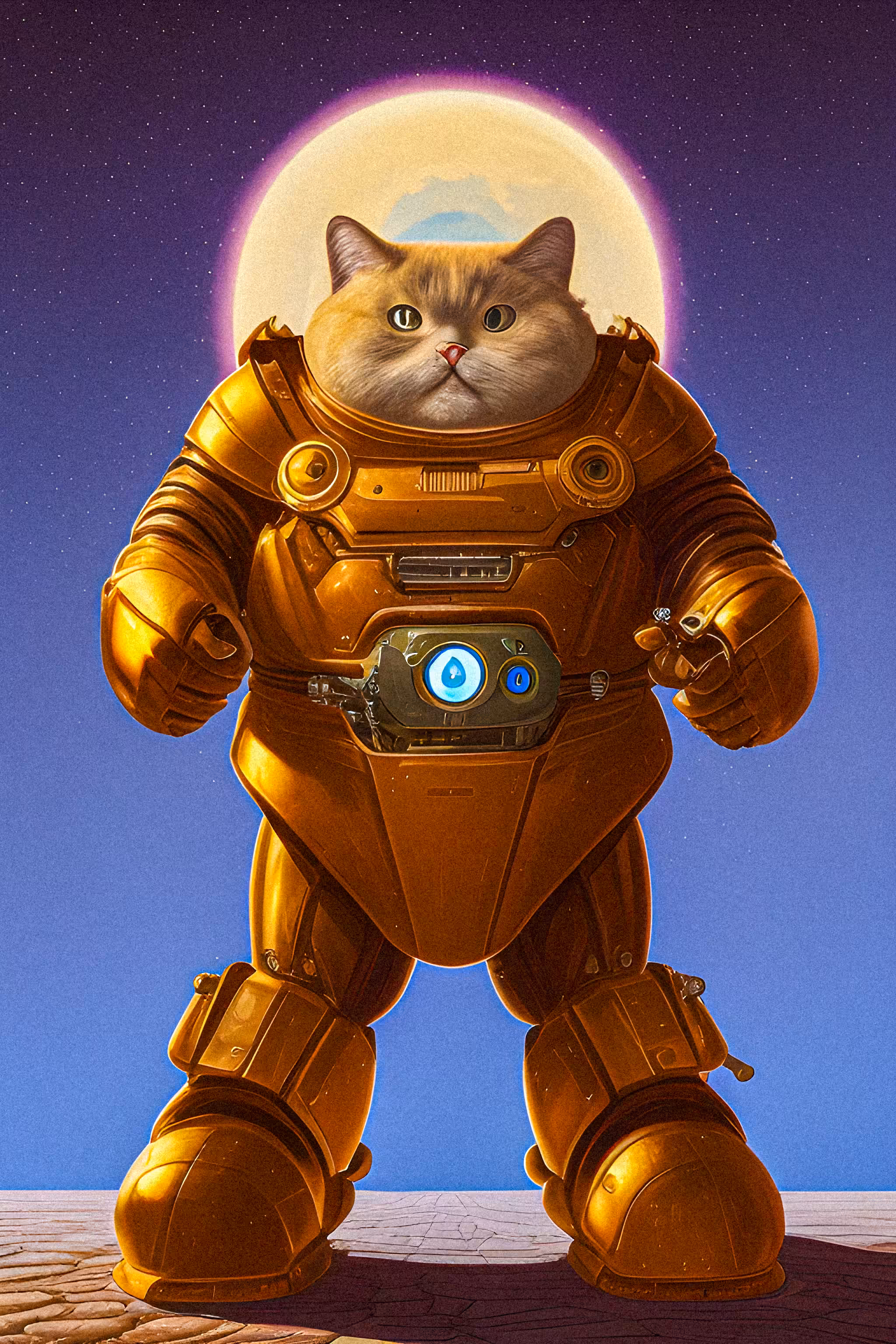 I'm not a fat - I'm a cosmic cat.