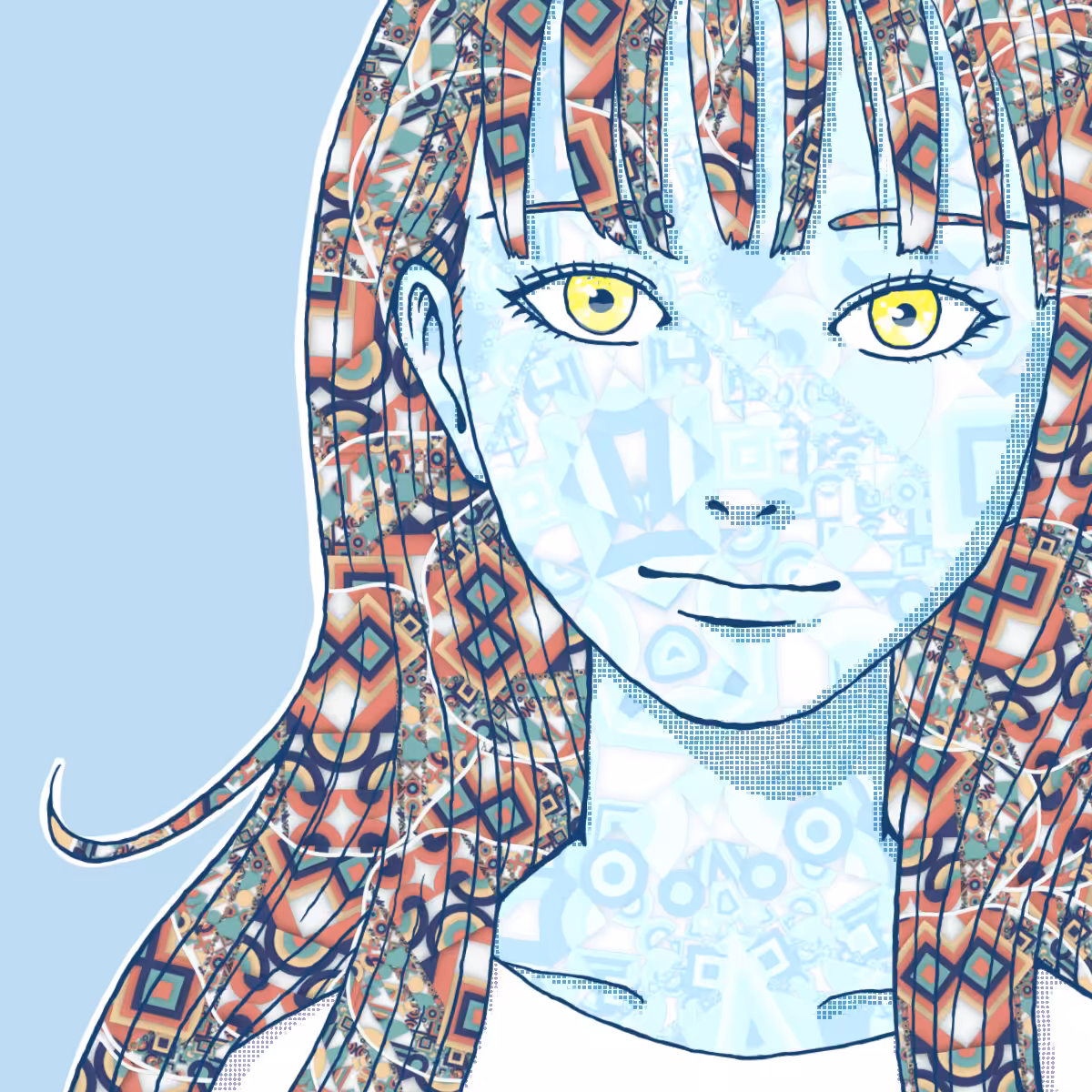 Generativemasks Girl #9458