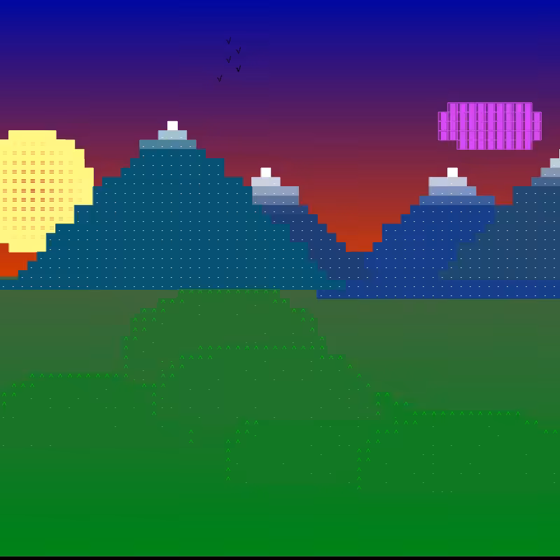 Ascii Timescapes #33