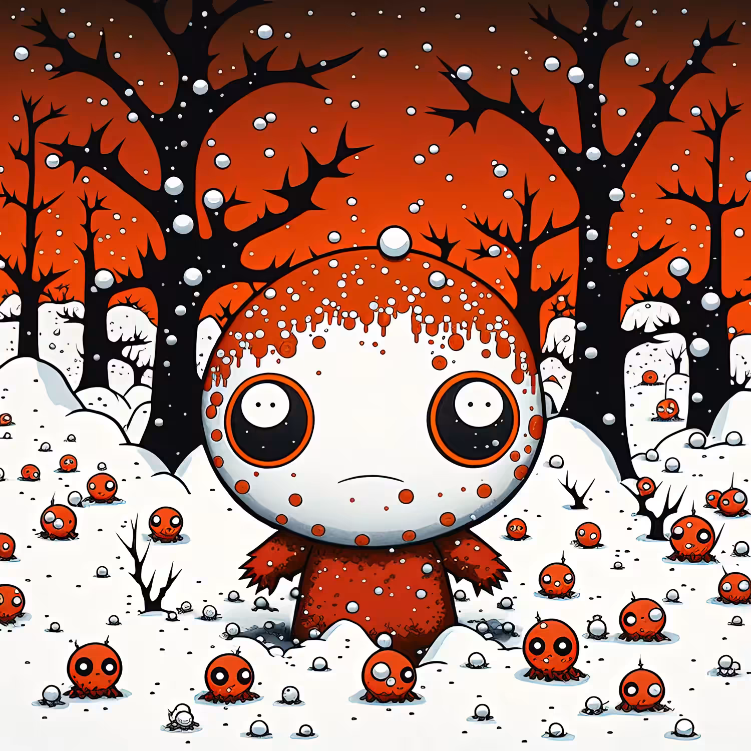 Snow Hell - Red