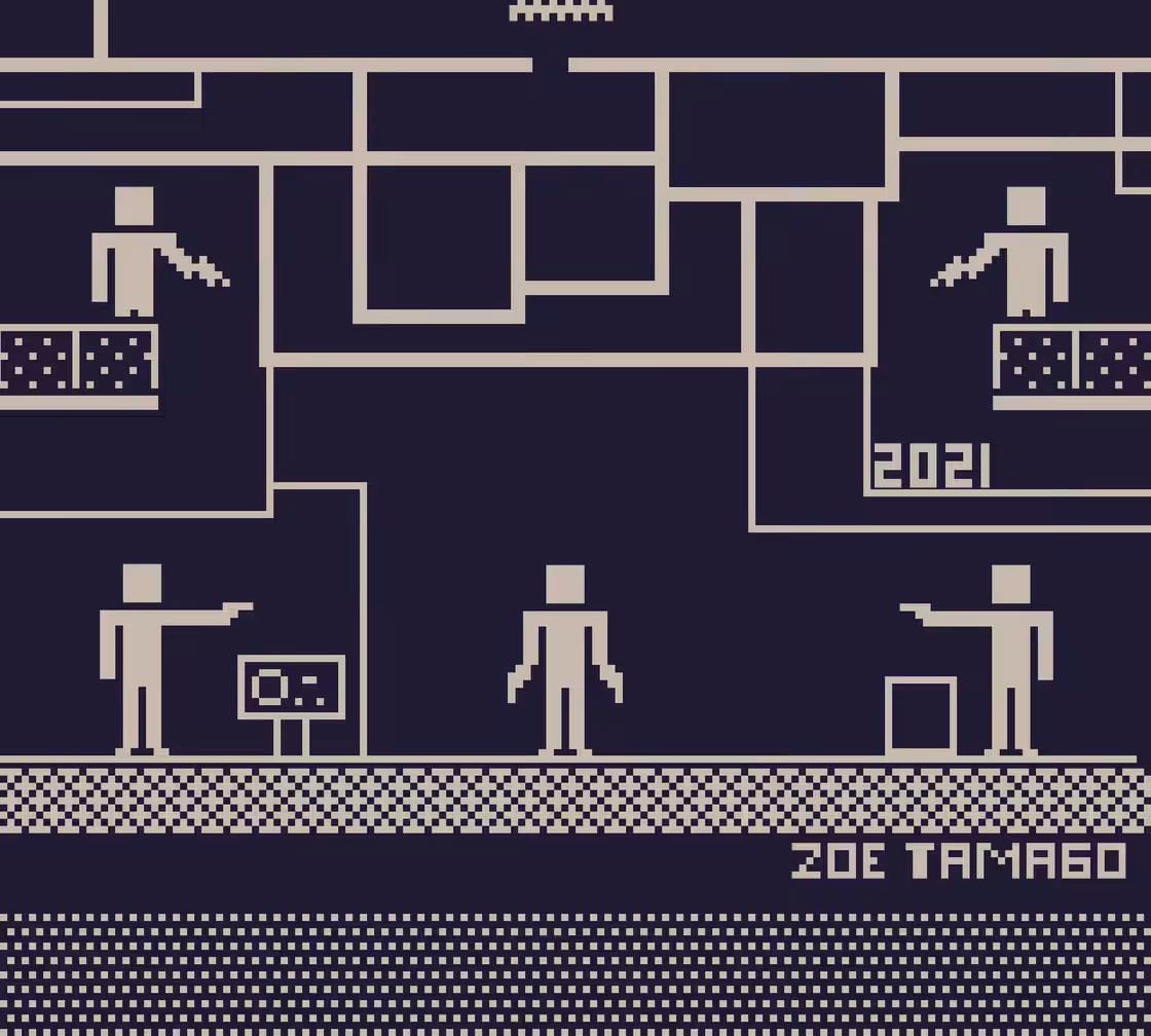 Zoe Tamago 1-Bit GunFu