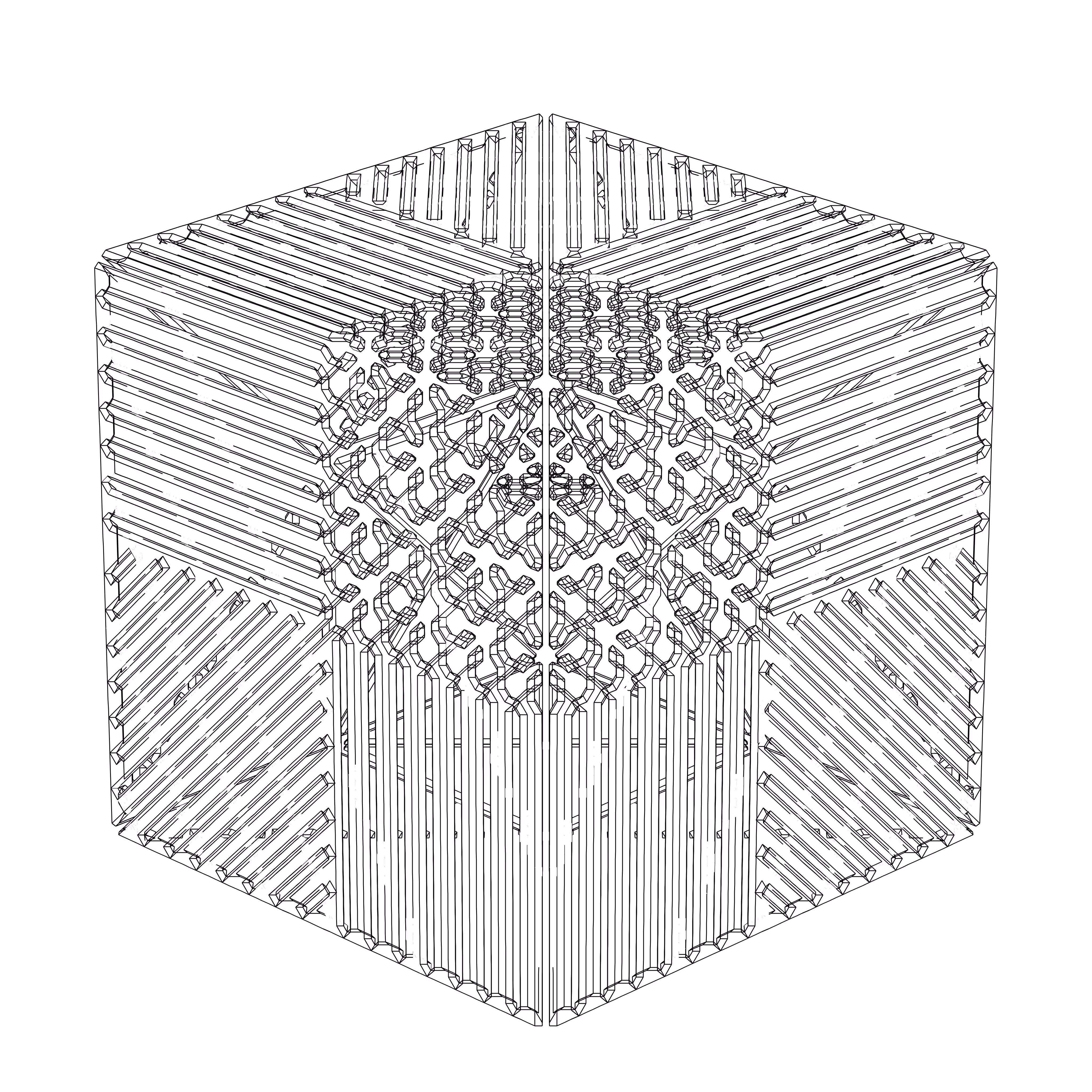 LL21 Alien Art Cube #11