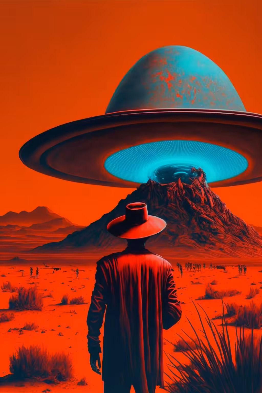 Red glow