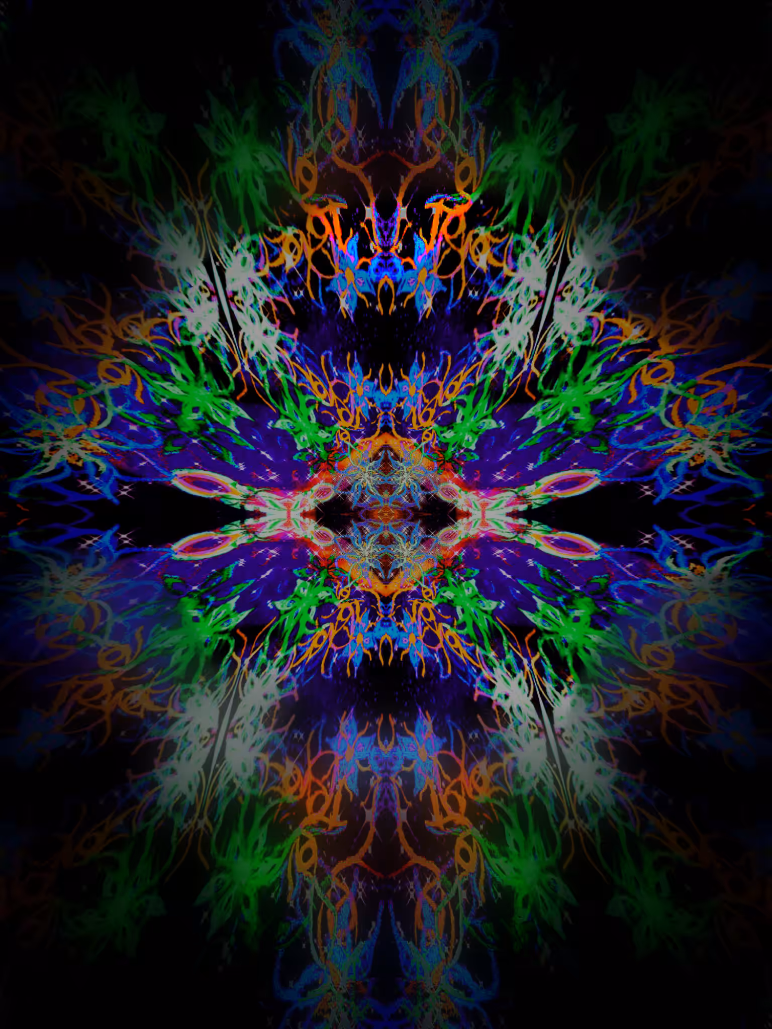 Healing flowers : Colourful ab