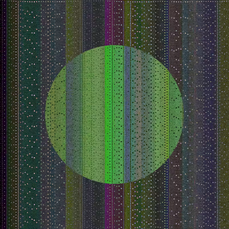 Columns & circle #20