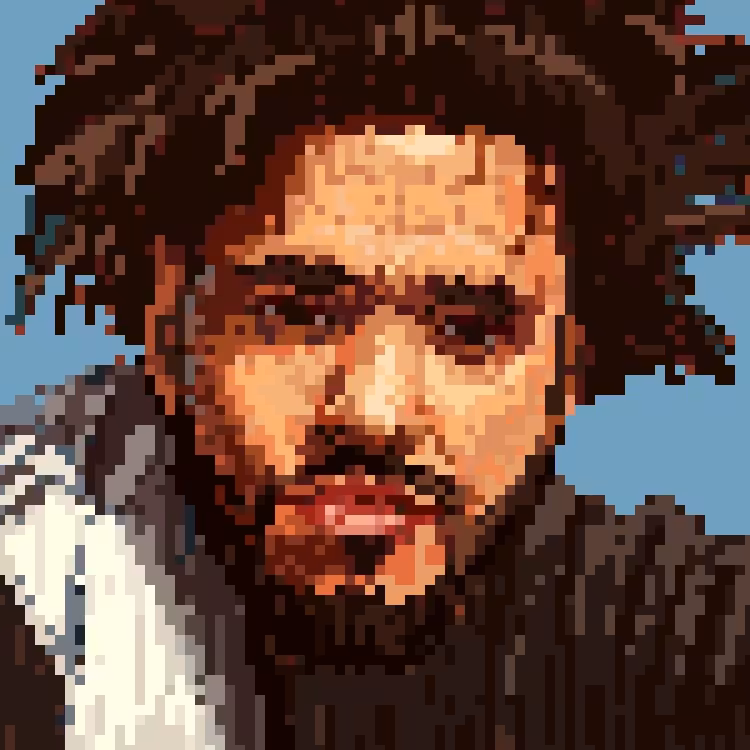 J. Cole Pixel Art