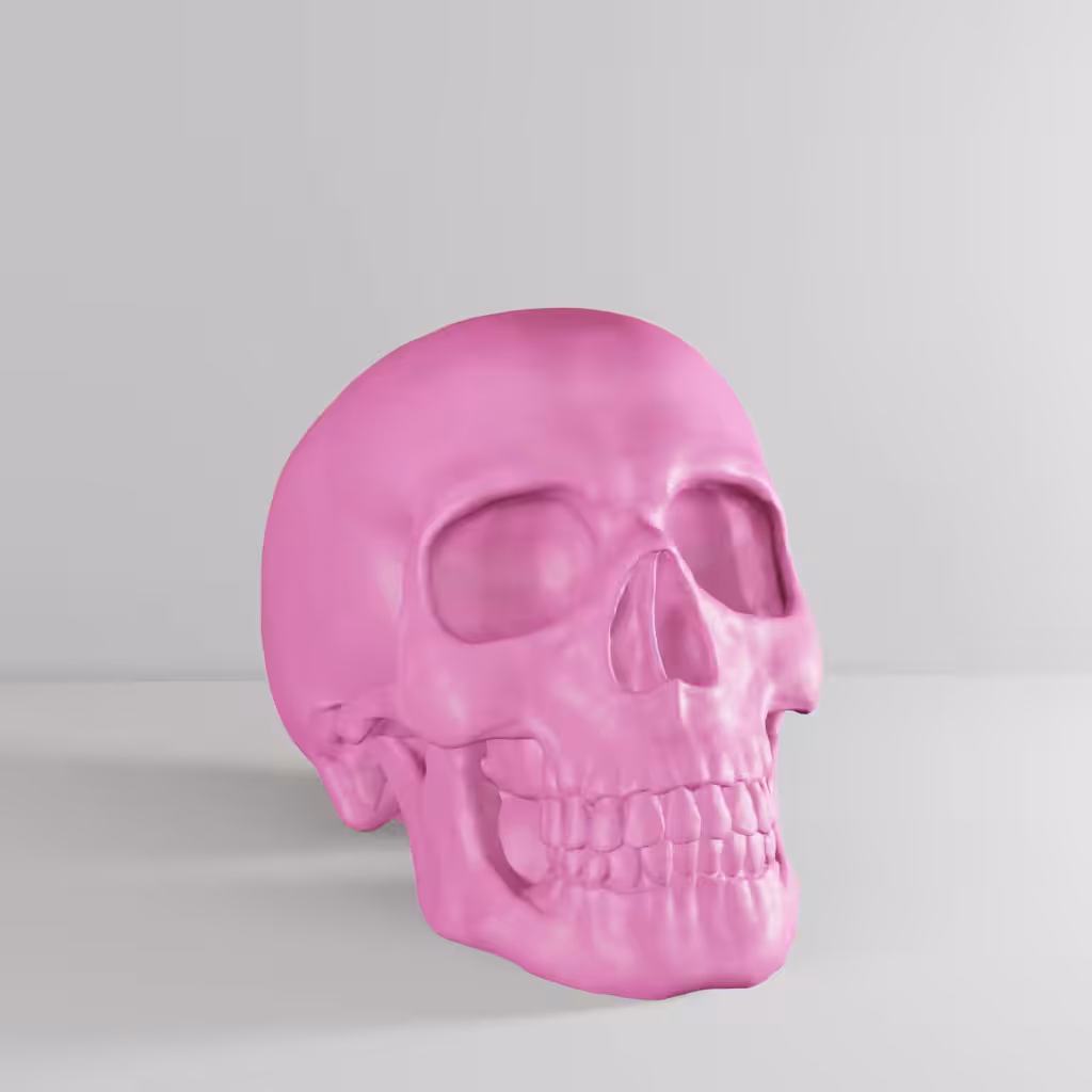 Emotional 3D Skull