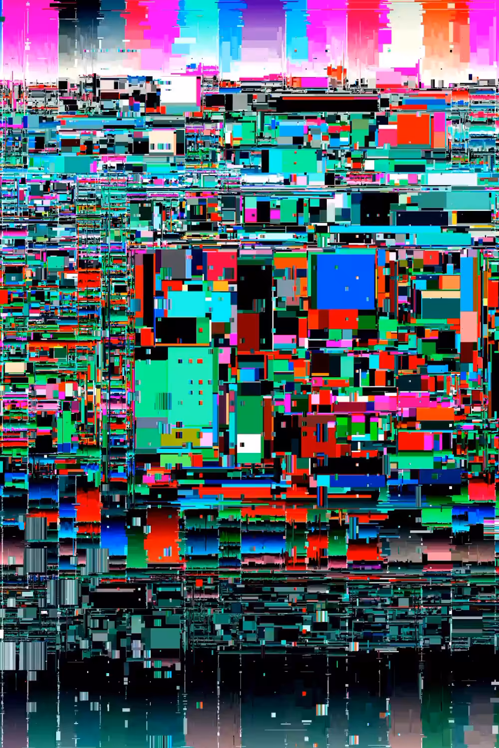 Pixel extrusion