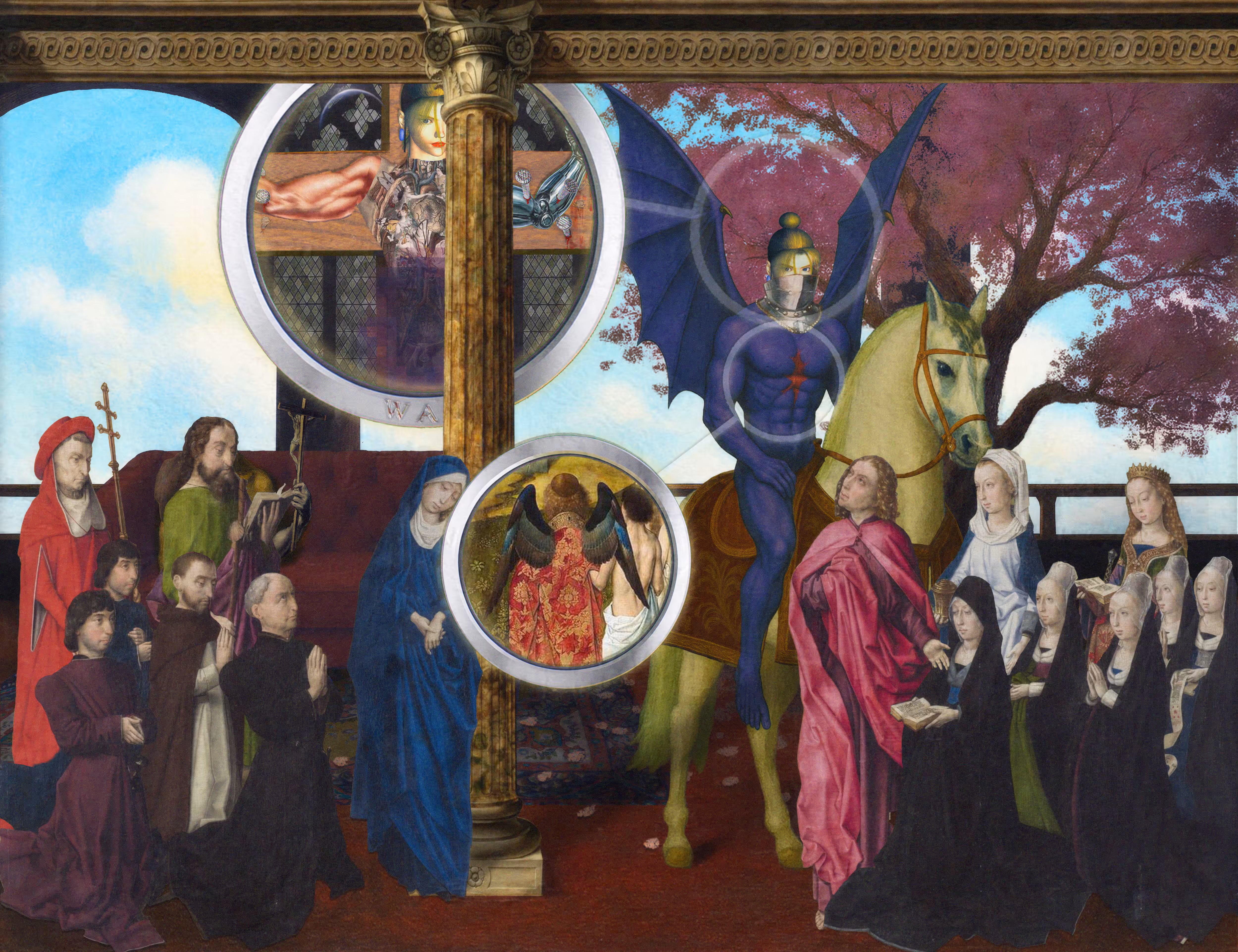 The Pilgrim’s Living Room Crucifixion; Mona Lisa Hyper-Gamble #120