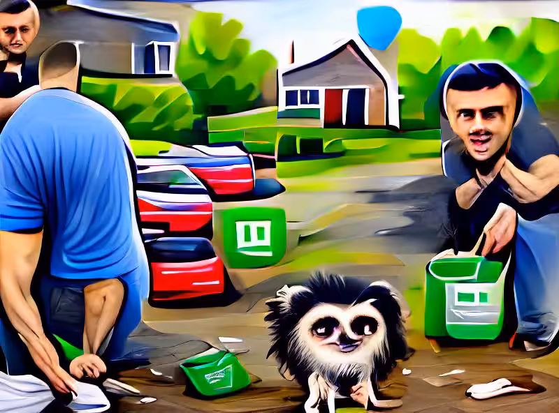 Abraham's First Works: GaryVee buying dog poop in a garage sale to flip it on eBay