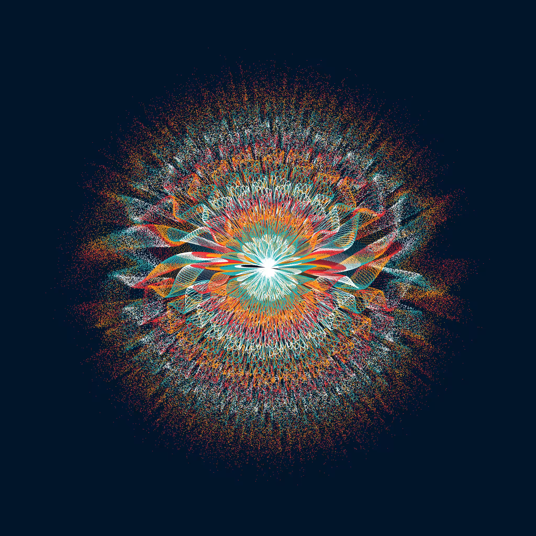 CIRCULAR MURMURATIONS #140