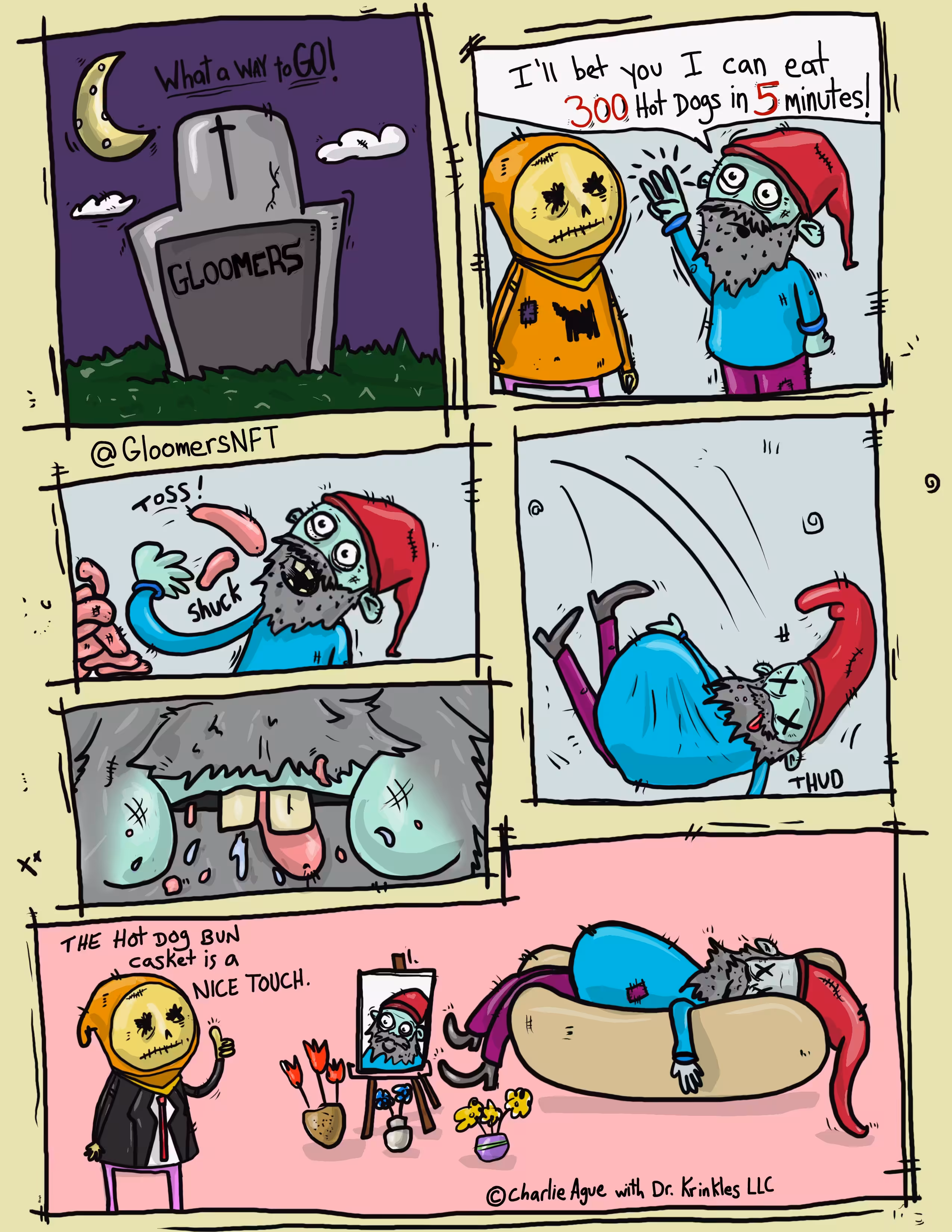 Gloomers Comix #1 of 33 
