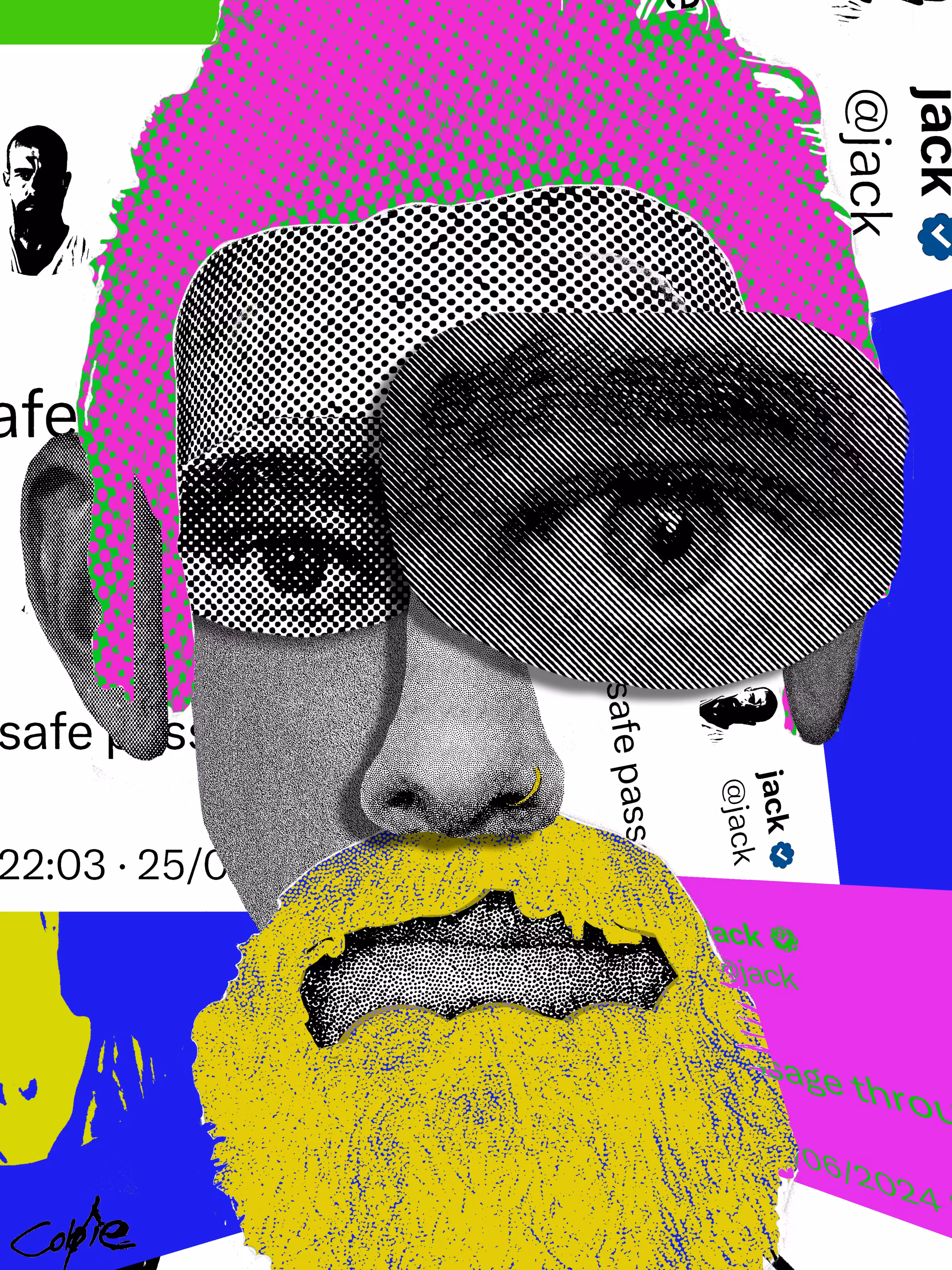 Jack Dorsey - Decentral Eyes - Safe Passage Variant - 18/240