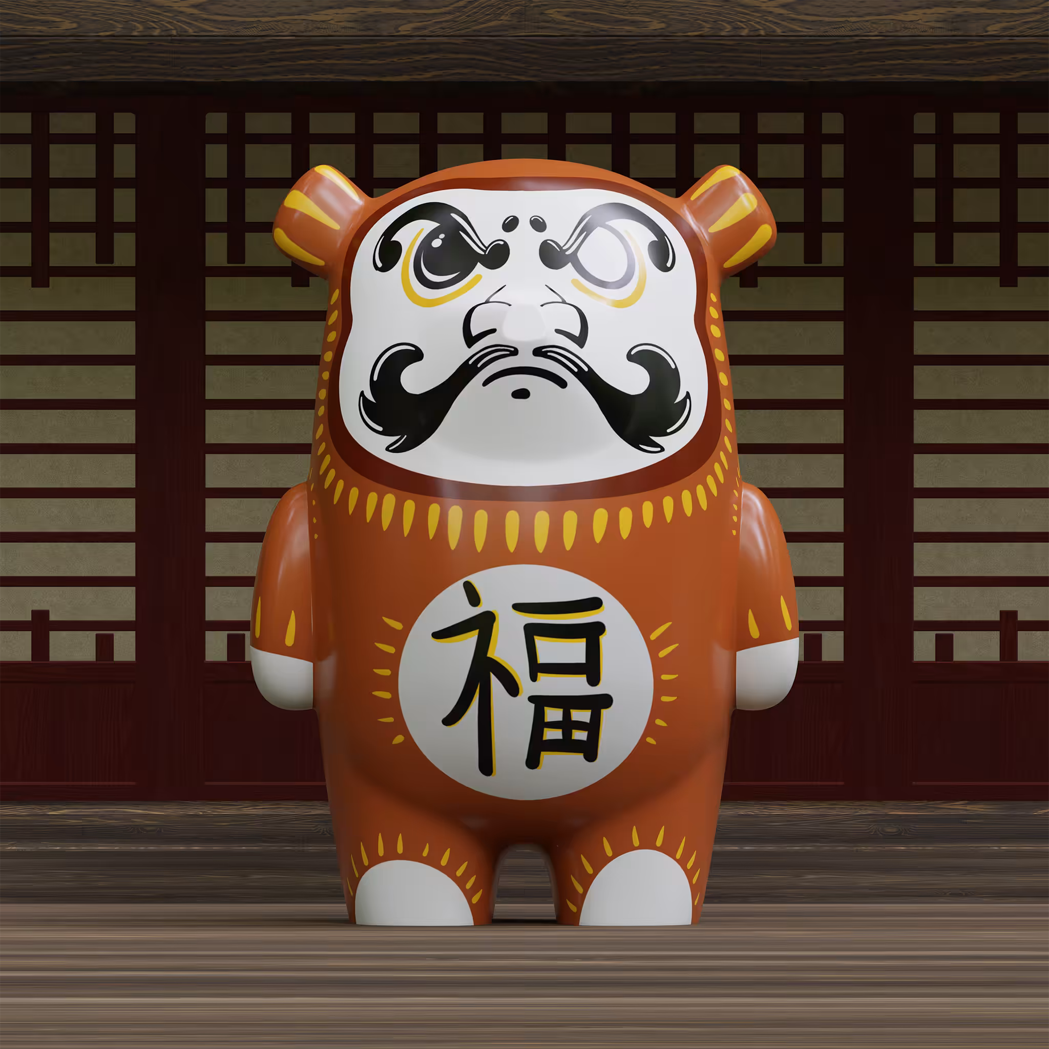 #025 Daruma