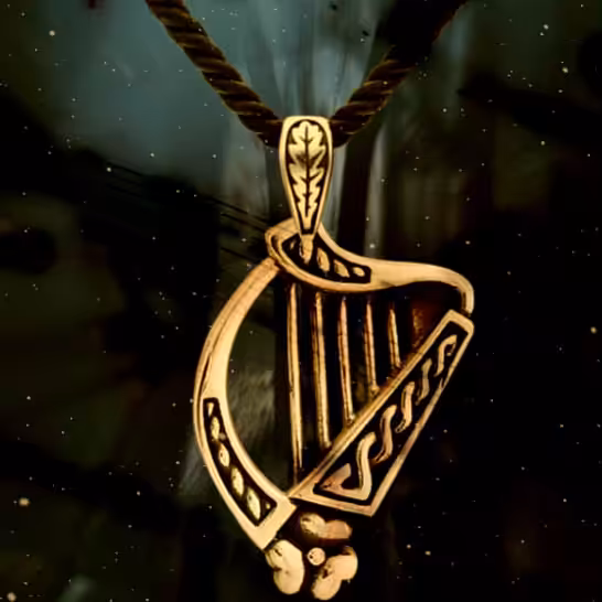 Golden Harp ✨ CryptoTalisman #19