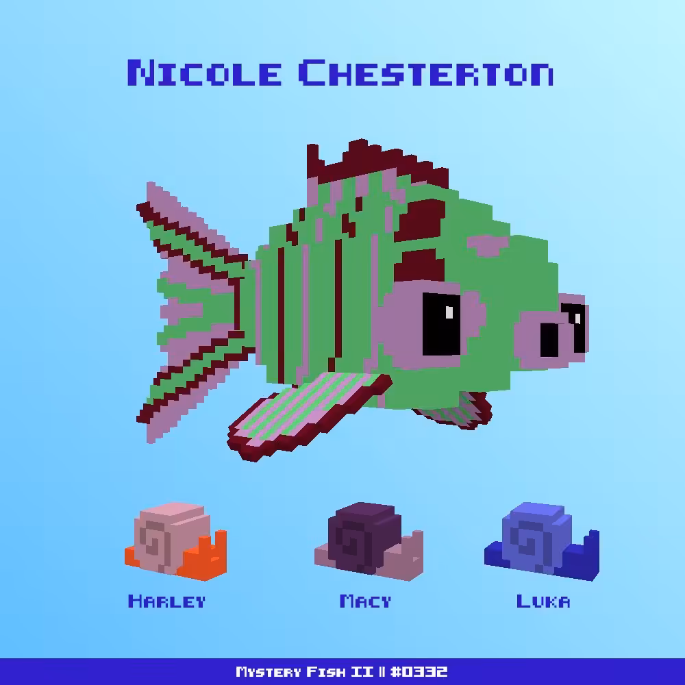 Nicole Chesterton :: Mystery Fish 0332/1000 