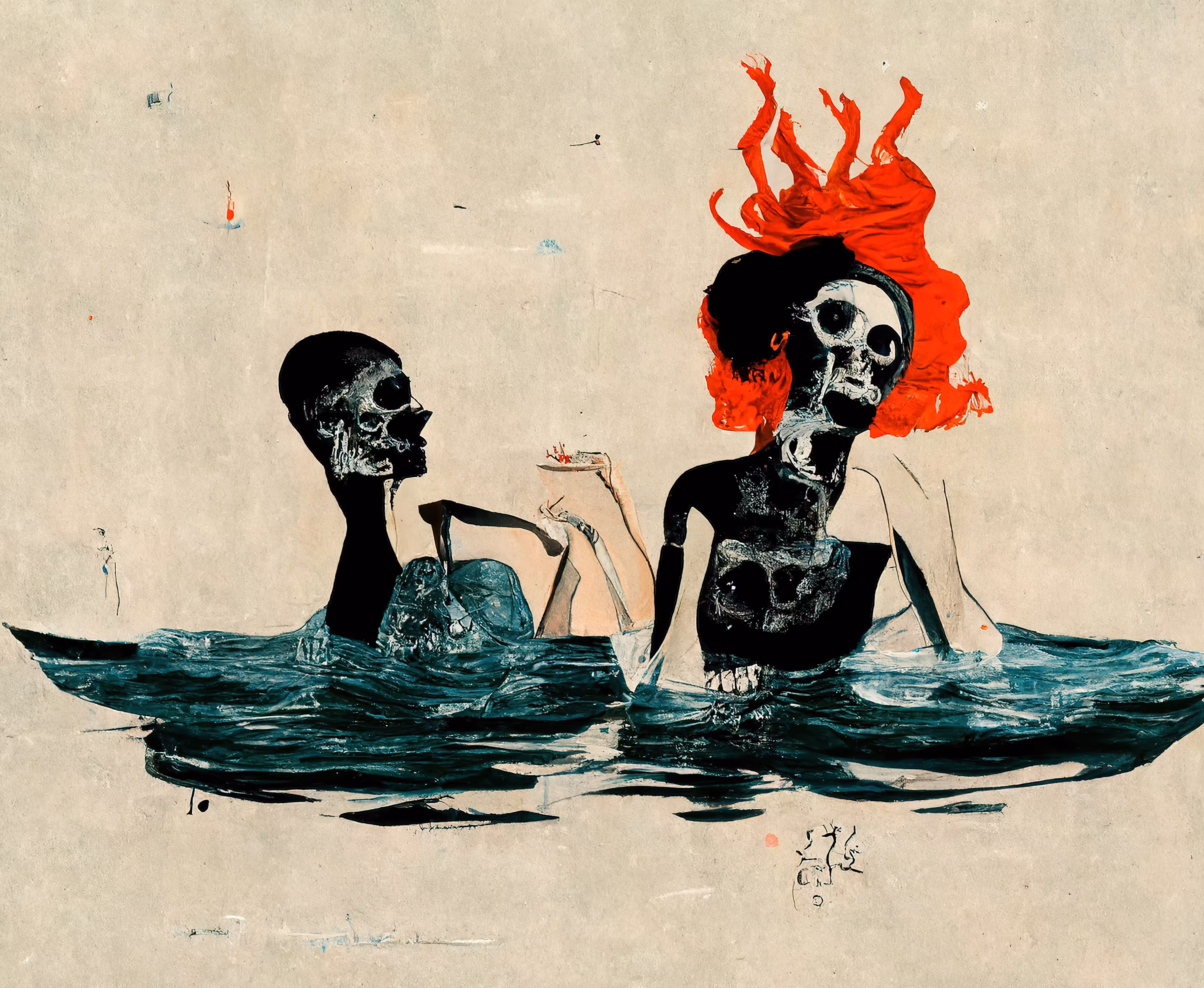 Sinking and swimming