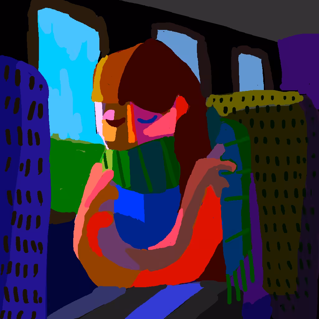 Long Trip Cold Train