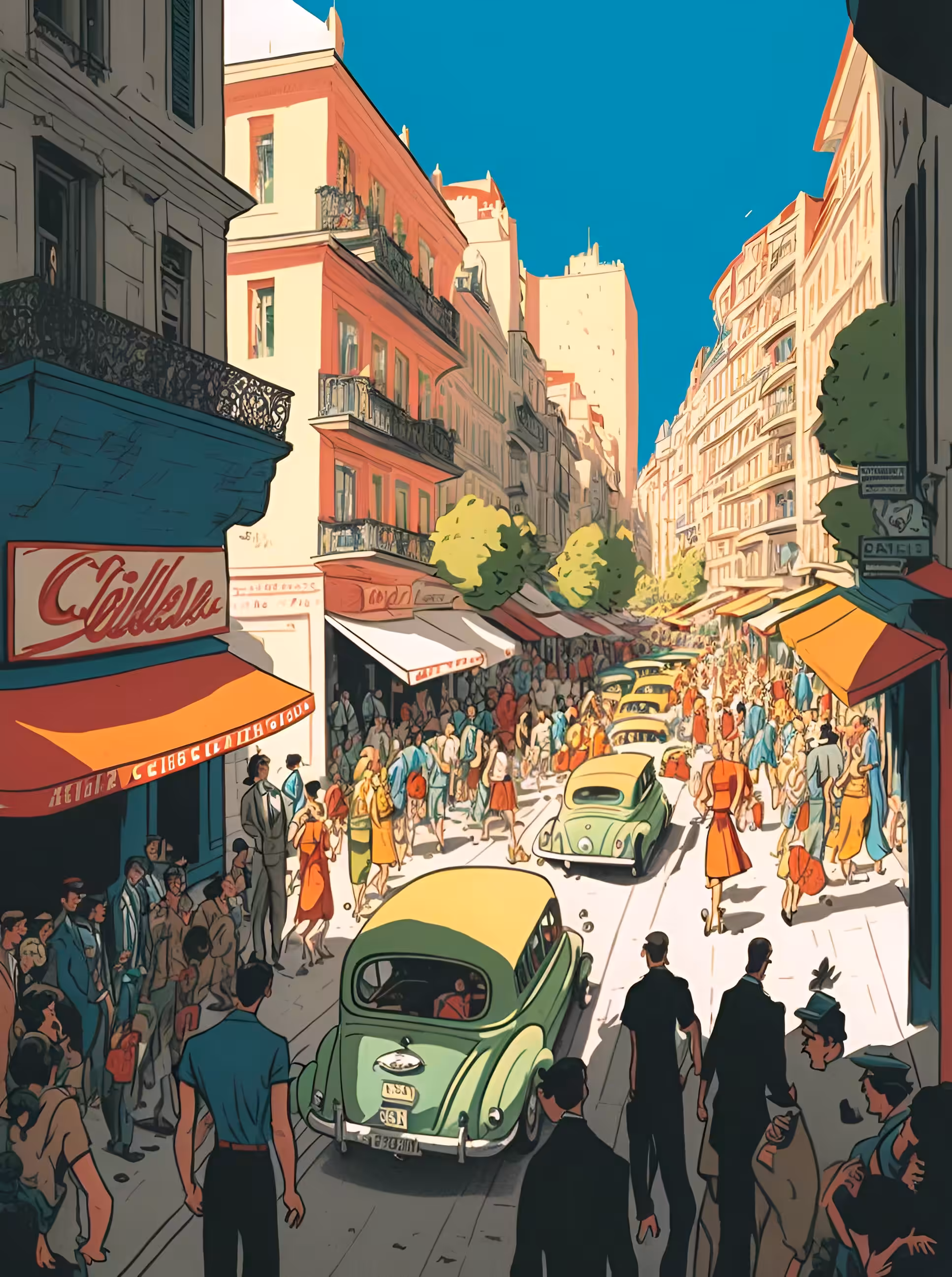 hustle & bustle