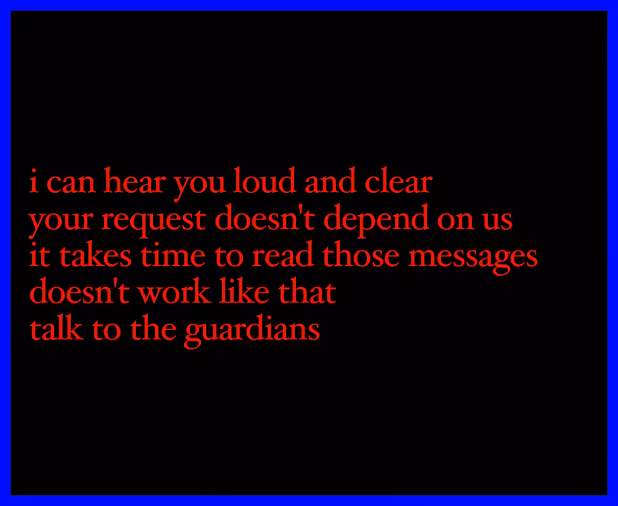 i can hear you loud and clear