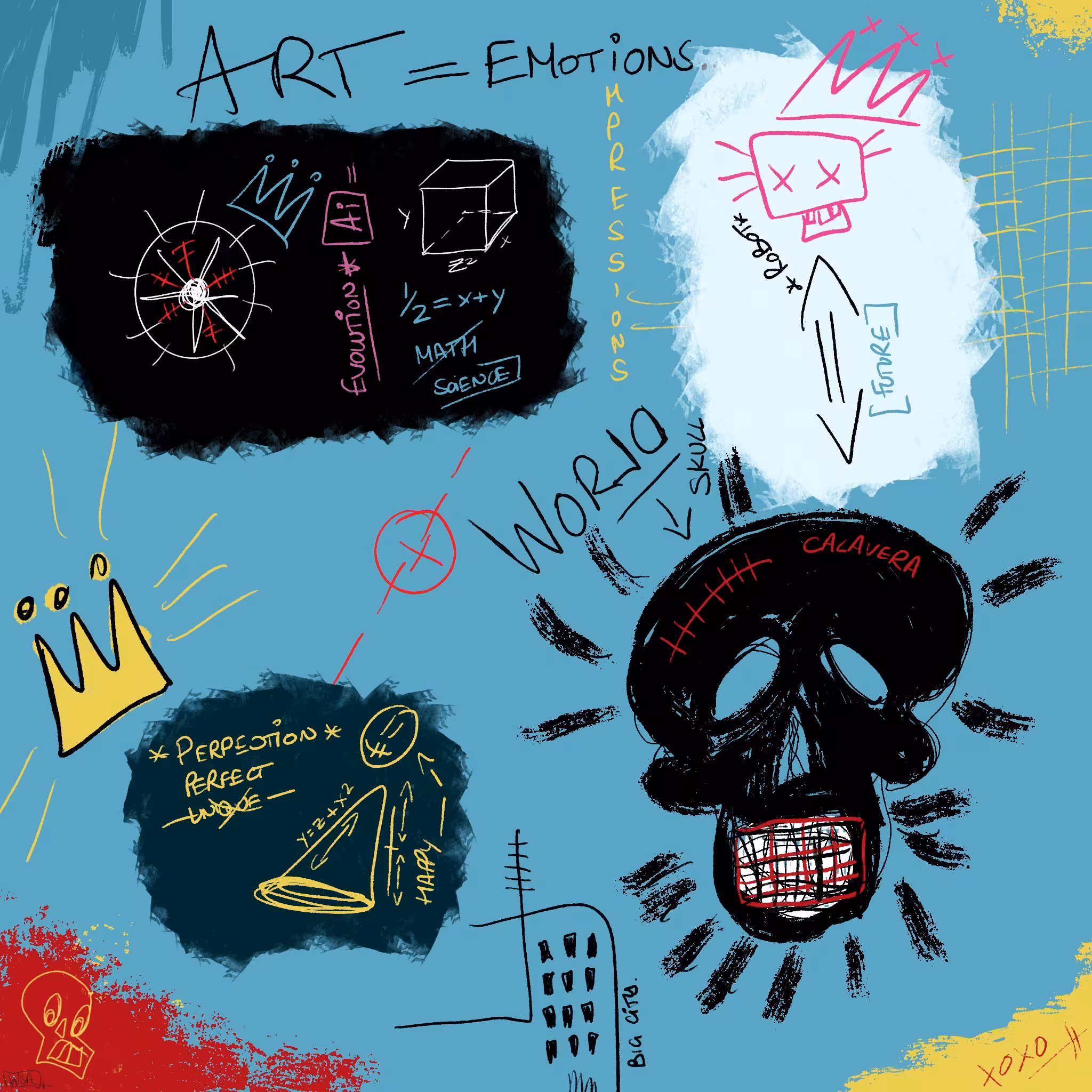 "Art = Emotions" - Skull Squiat WSA