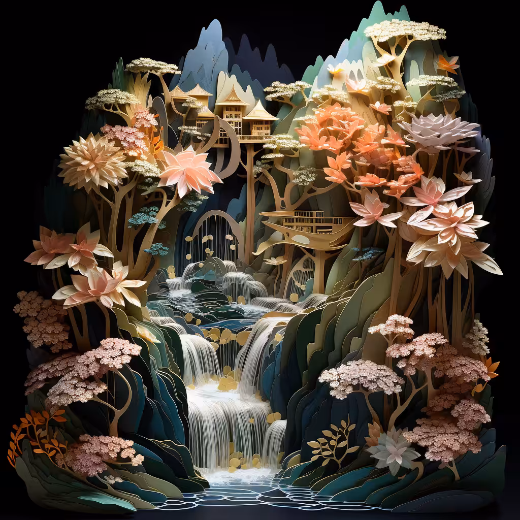 Mysterious waterfall #2