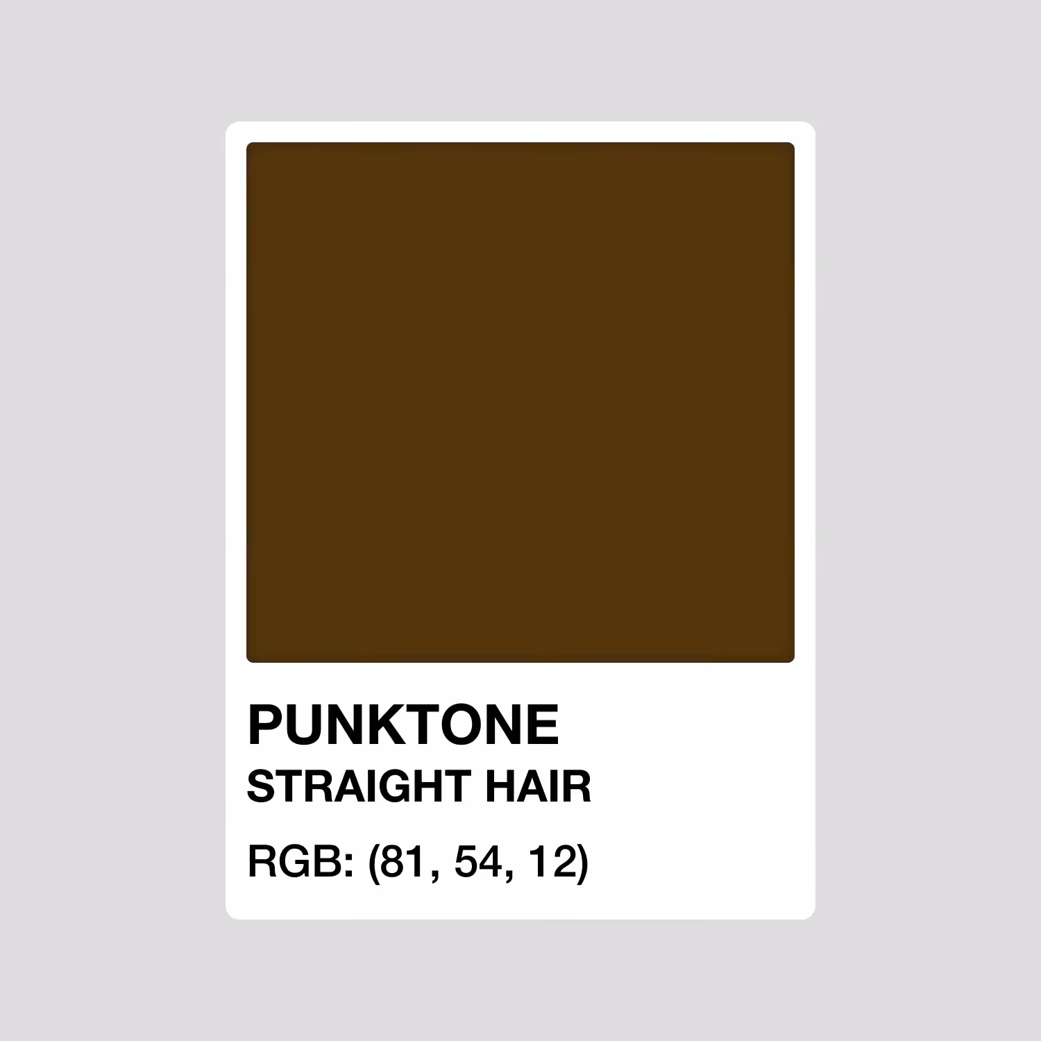 PUNKTONE STRAIGHT HAIR