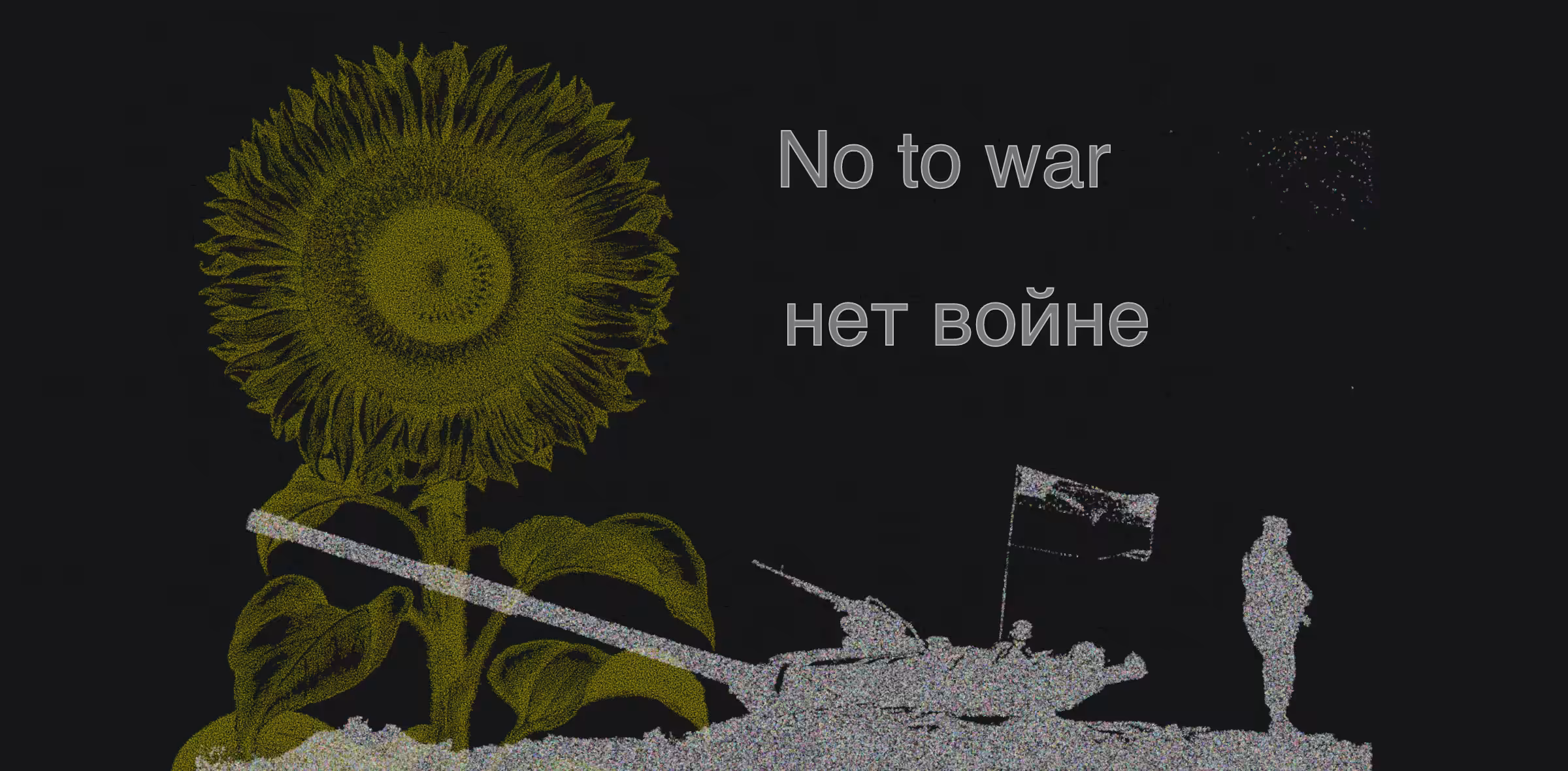 A Great Hour: No to war