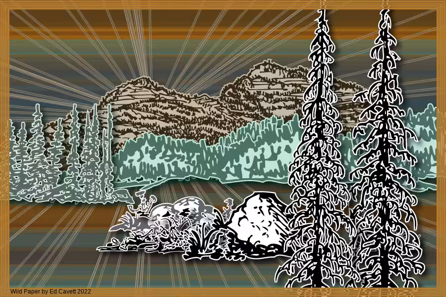 Capture Bigfoot - Wild Paper Series #133