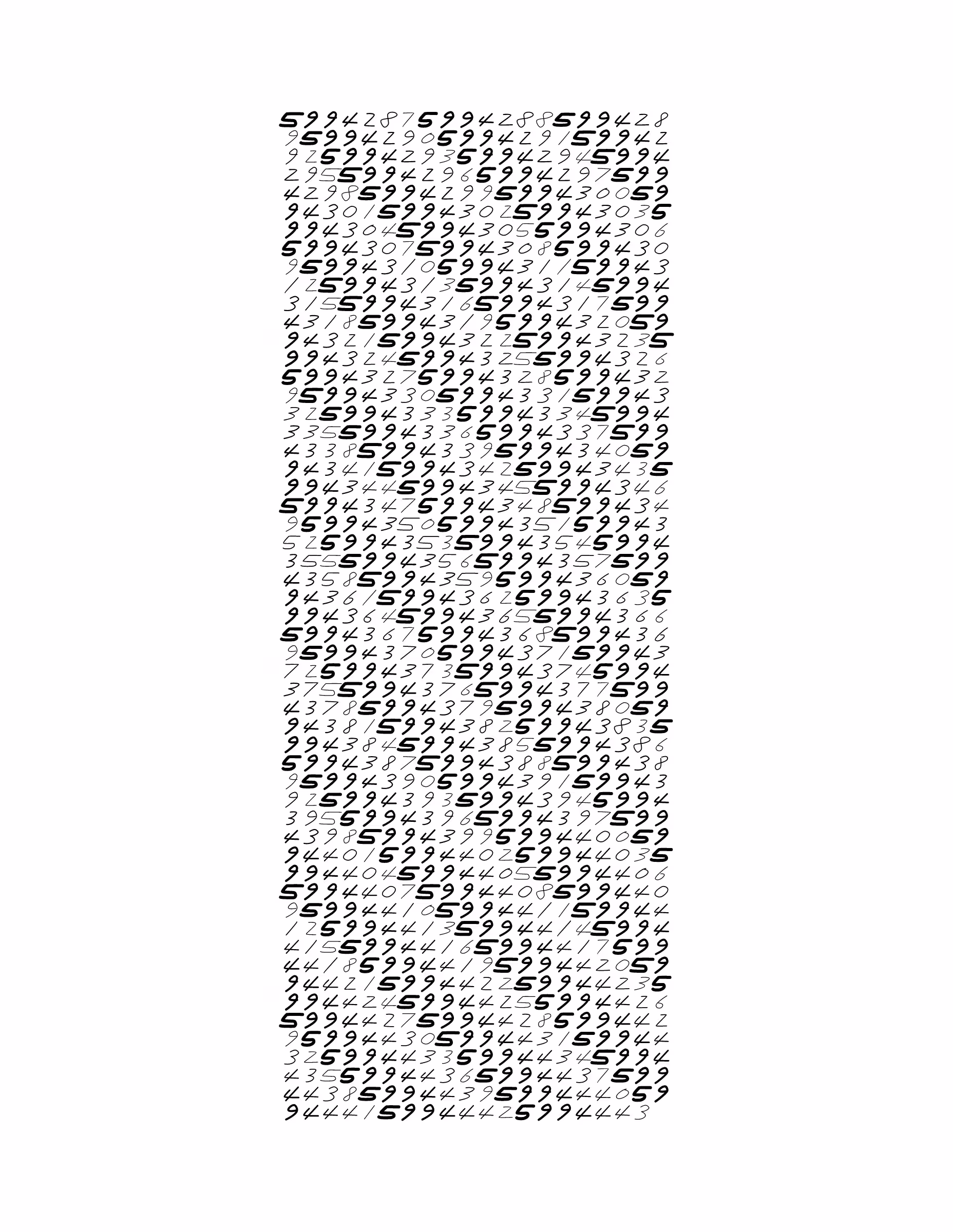 Endless (5,607,250 to Infinity) #1294