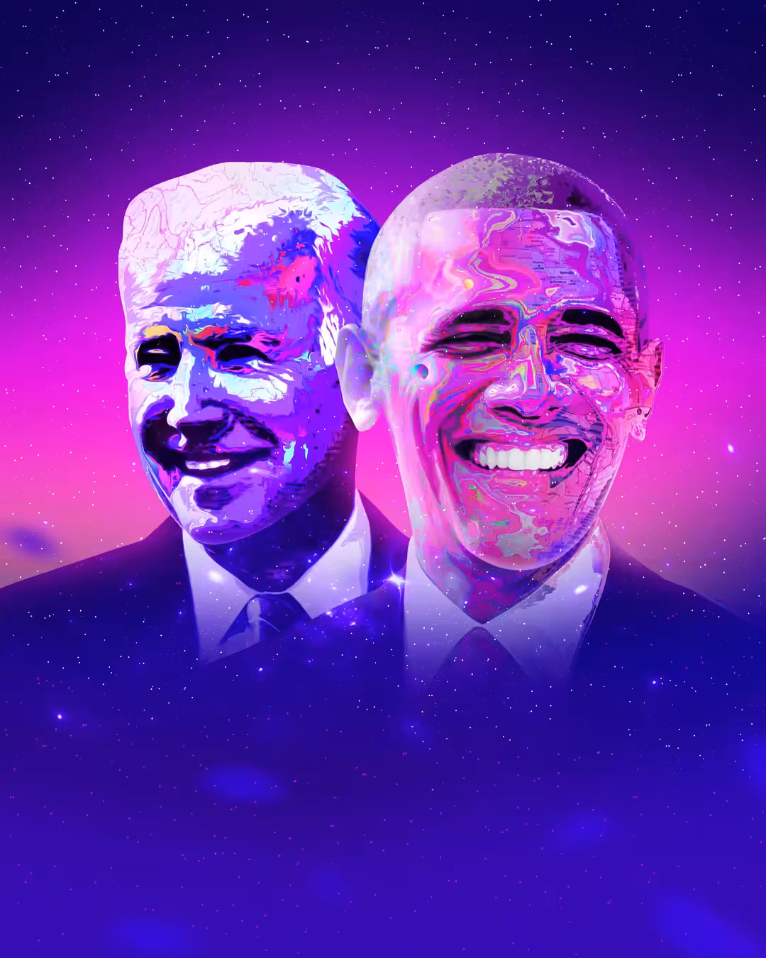 President Obama and President Biden x Anna Wilding x Klarens