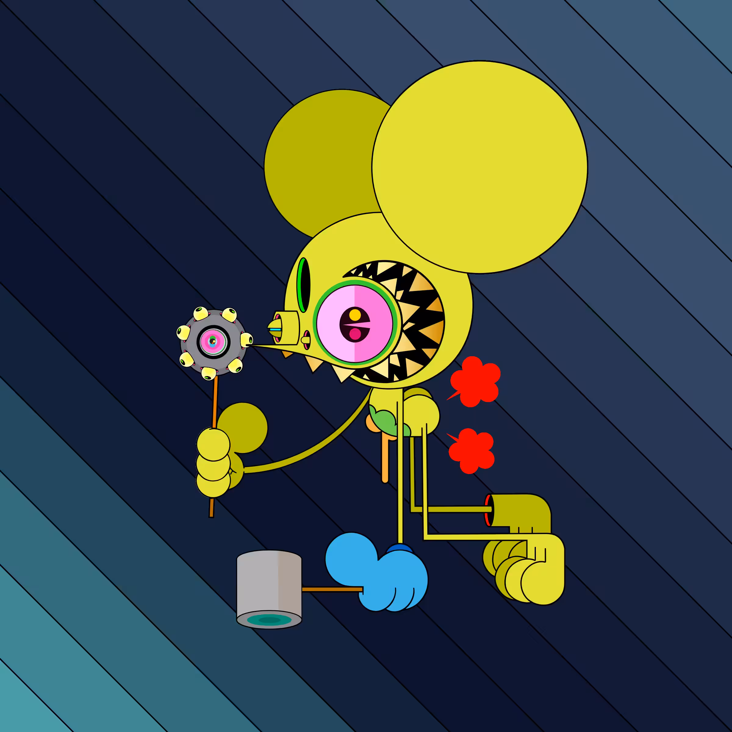 Neogen Space Monkeys #4956