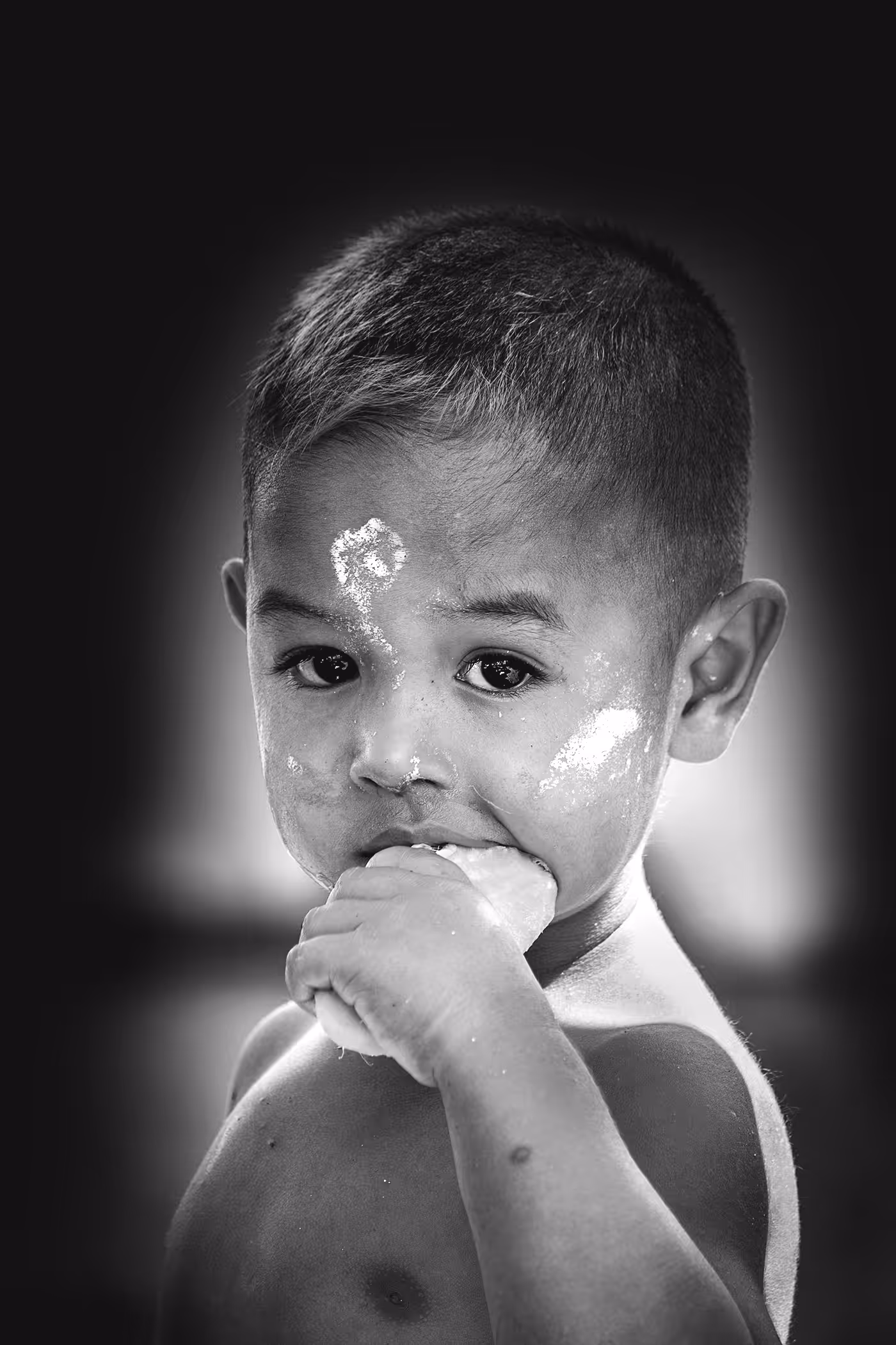 Innocent boy in Dawei Myanmar.