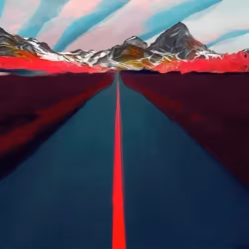 Generated Glitch Landscape #212