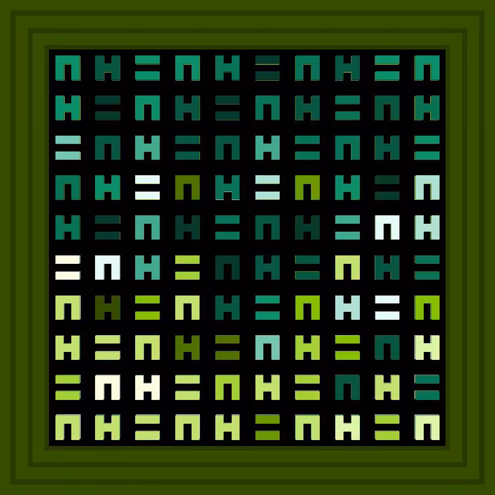 runthejewels.tez :: Procedural Symbols (H=N) #497/1000