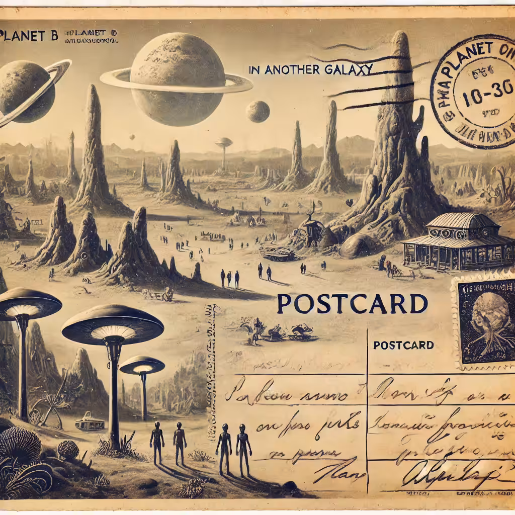 Post card #2 from Planet B