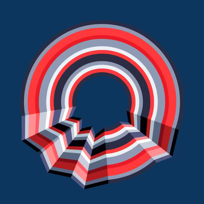Folded Circle #20