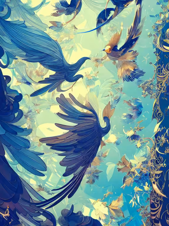 Feather #6 - AI Generated