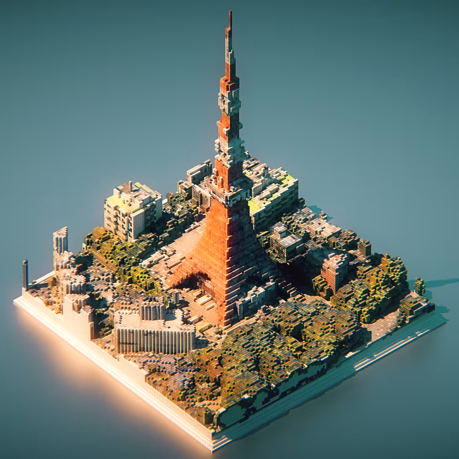 GeoBlock #3 Tokyo Tower (Tokyo)