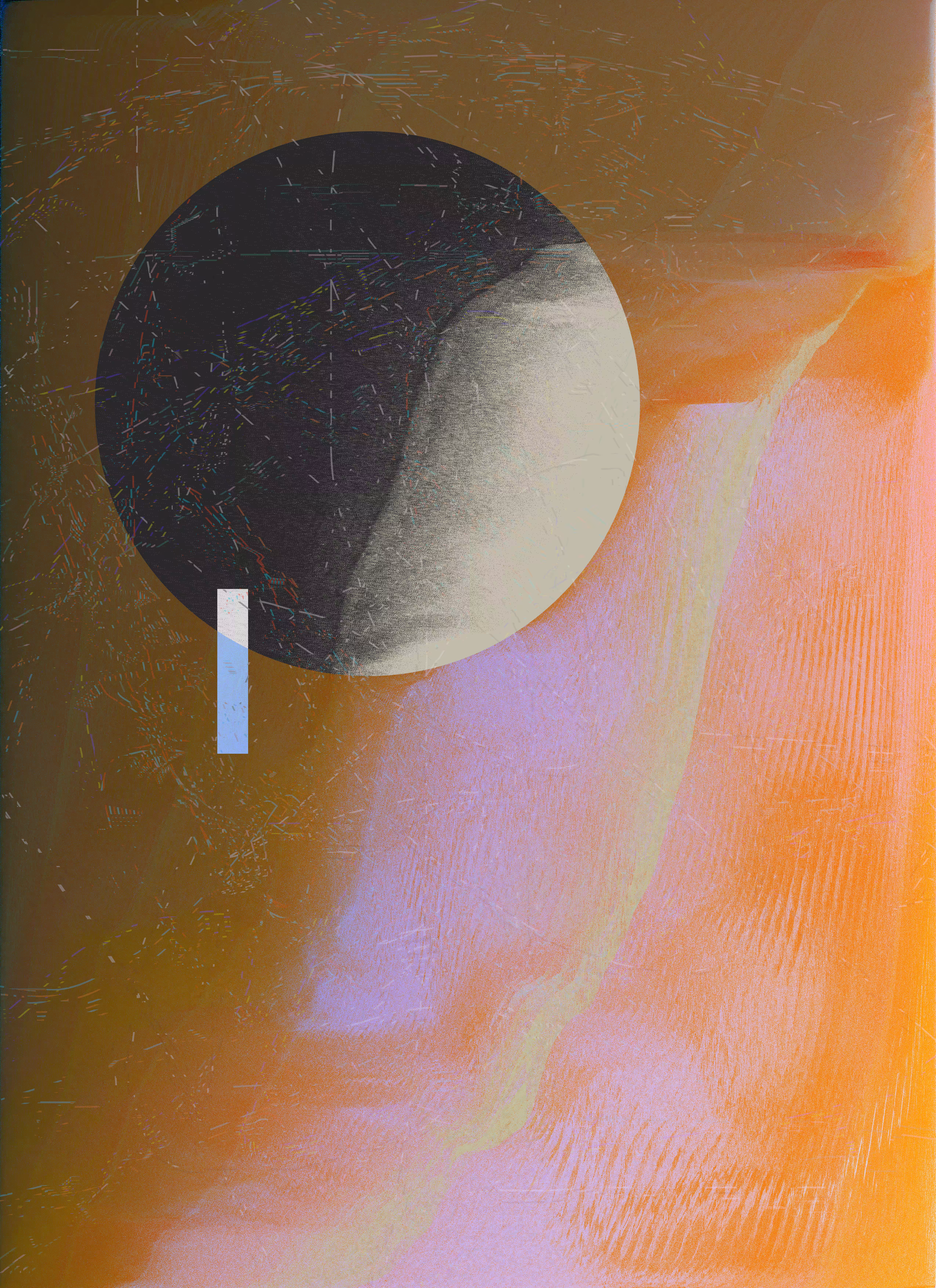 the moon at takeoff
